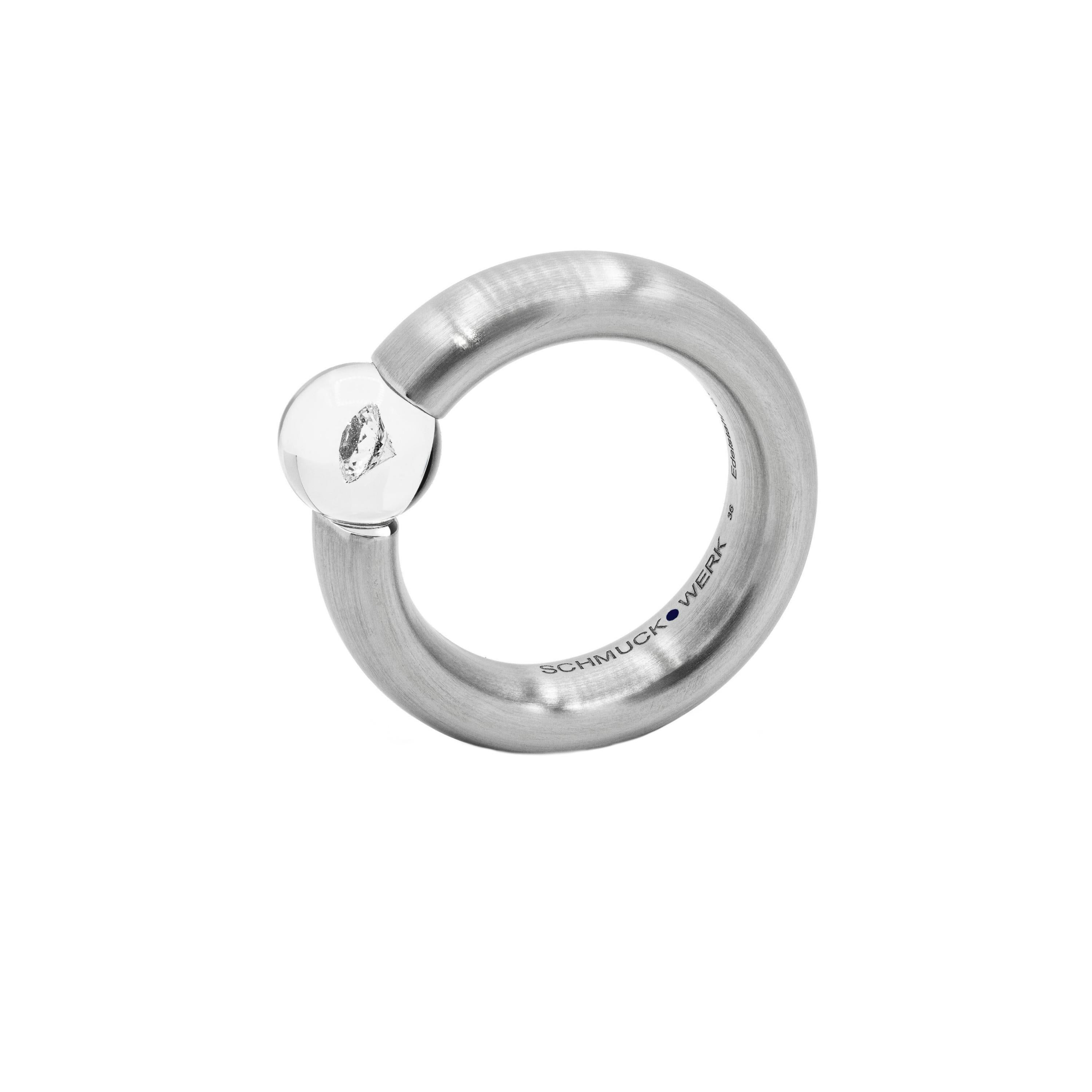 Schmuckwerk Ring Glasklar | DR767-ST-GS