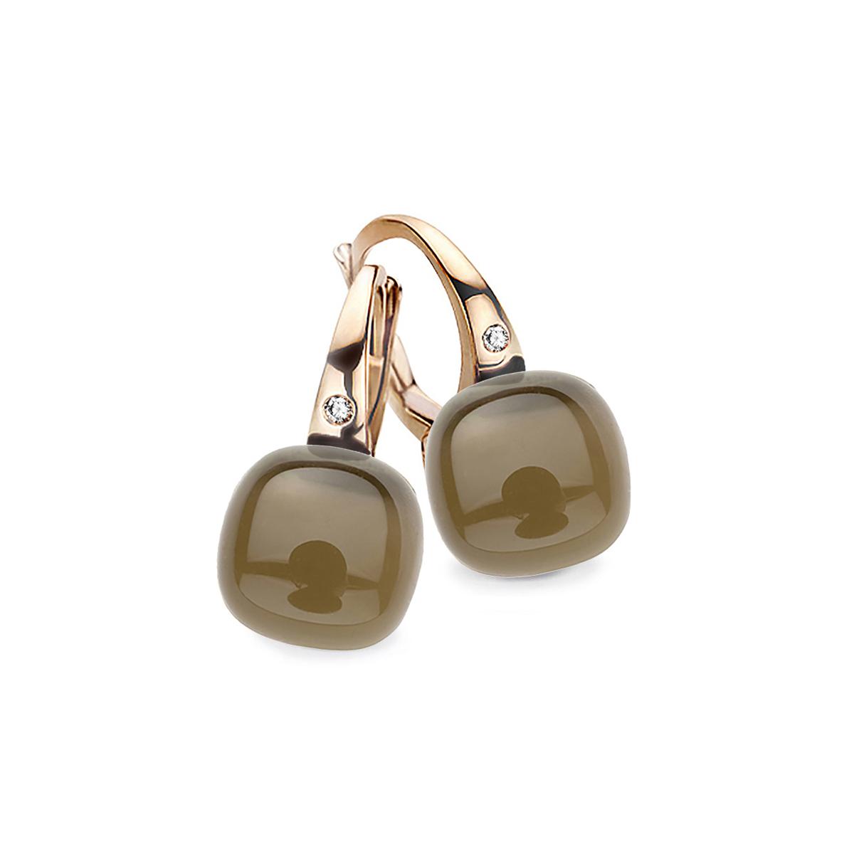 Bigli Earrings Mini Sweety, Smoky Eyes, 20O42RSQMP
