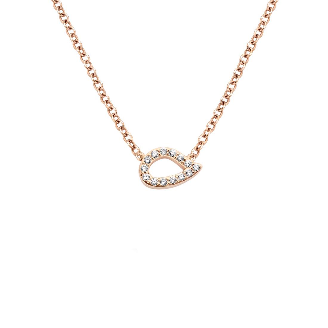 Bigli Necklace Buddies, white diamonds, 23H76RDIA
