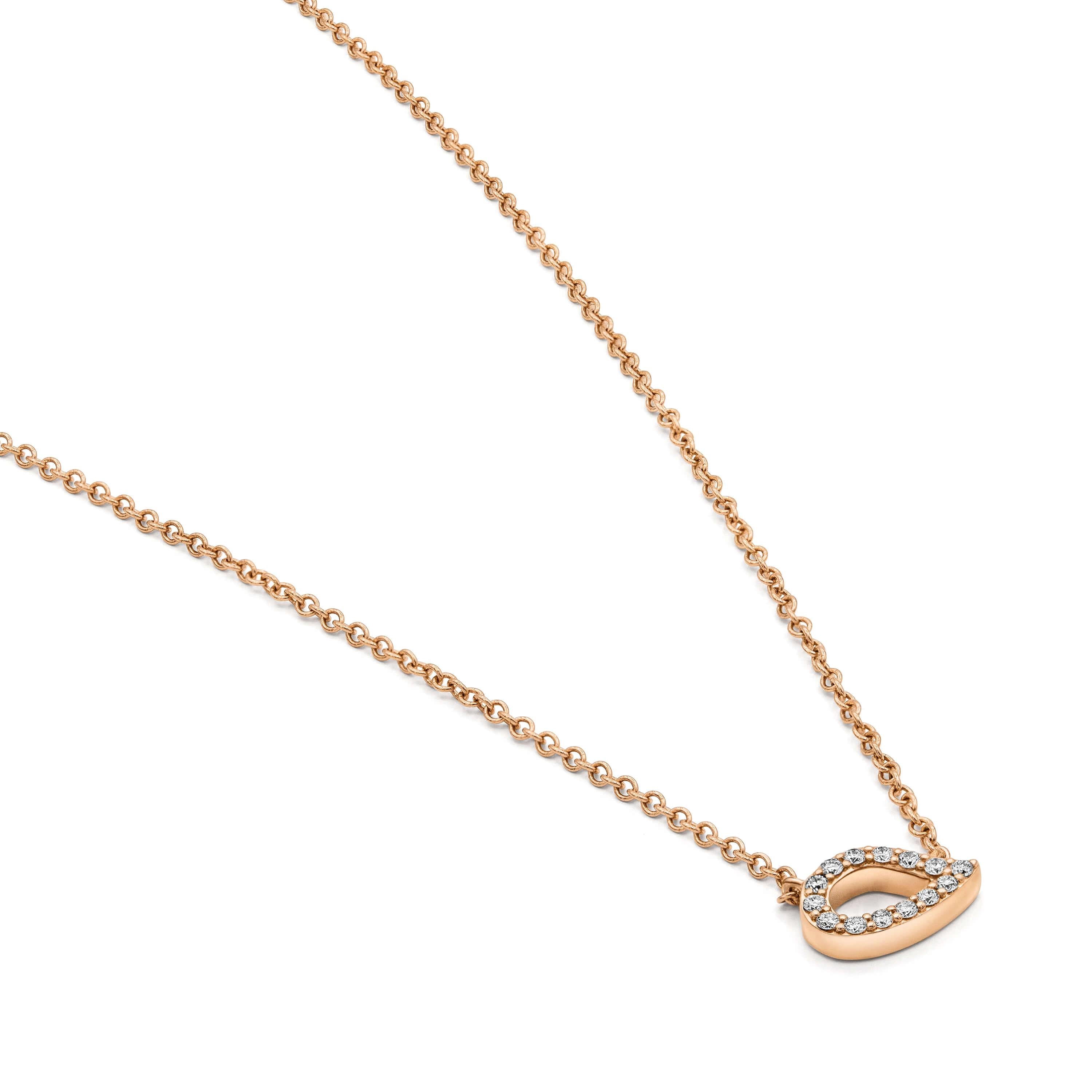 Bigli Necklace Buddies, white diamonds, 23H76RDIA