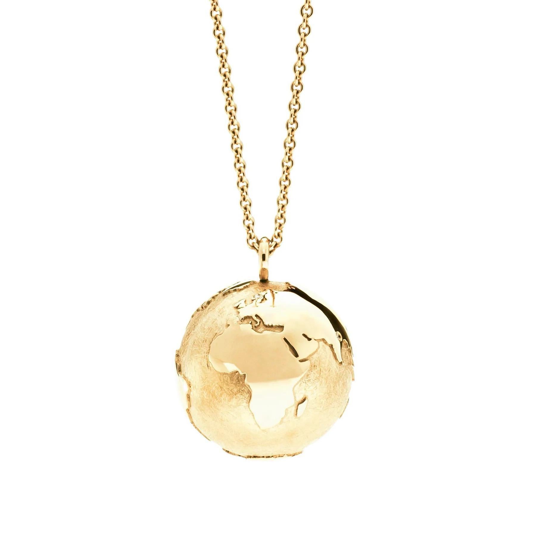 Schmuckwerk Halskette Meine Welt | ø 23 mm | OH130-GG