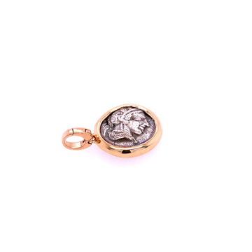 Münz-Einhänger Eule/Athena Drachme von TWENTYTEN