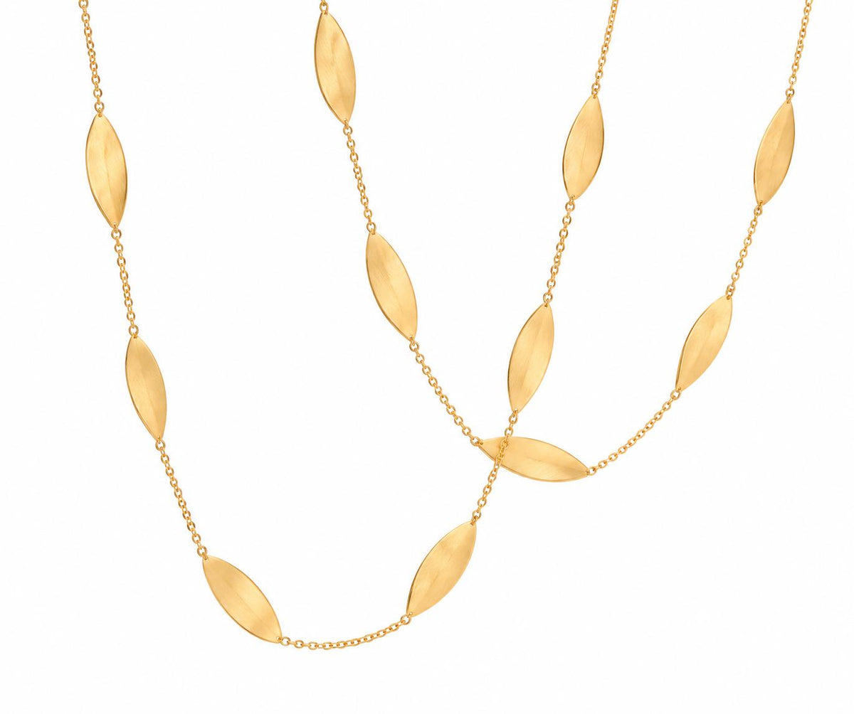 Marco Bicego Kette Lunaria Twist aus 18 Karat Gold