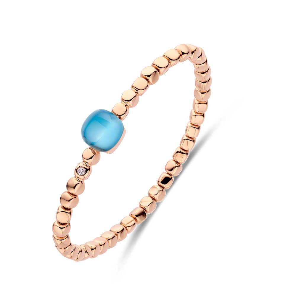 Bigli Armband Mini Sweety | Eclectic Blue | 26AS04RBTMPTURCH