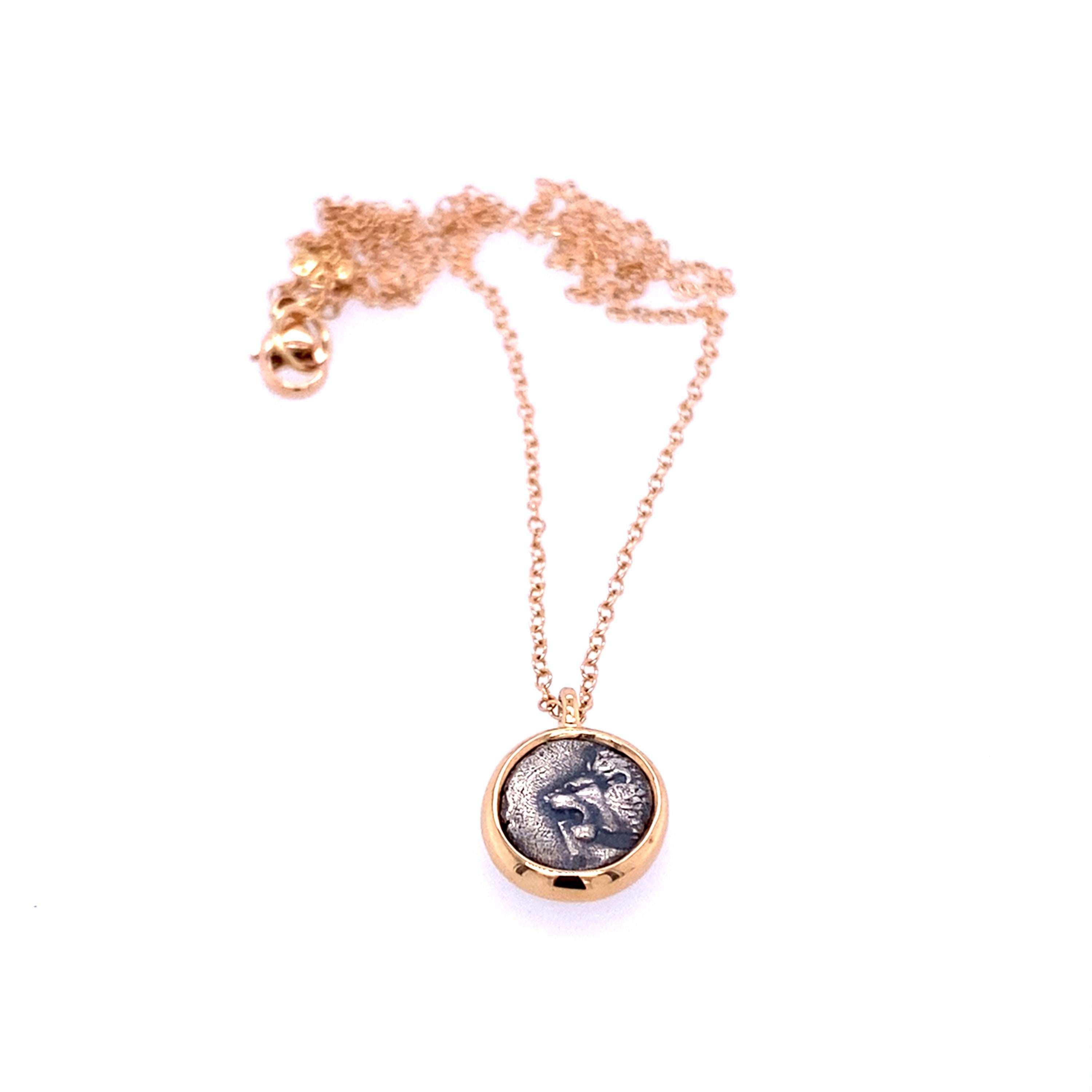 Mini Münz Collier Löwe/Stern Diobol von TWENTYTEN