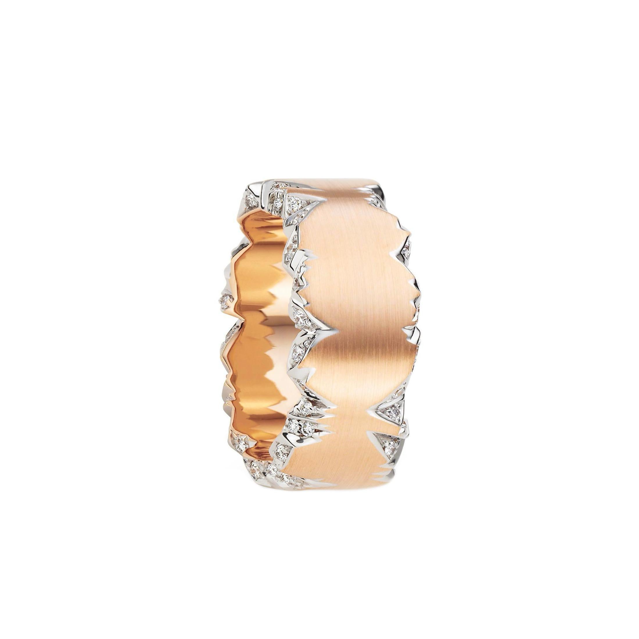 Schmuckwerk Ring Alpen, red gold, GR225-RG