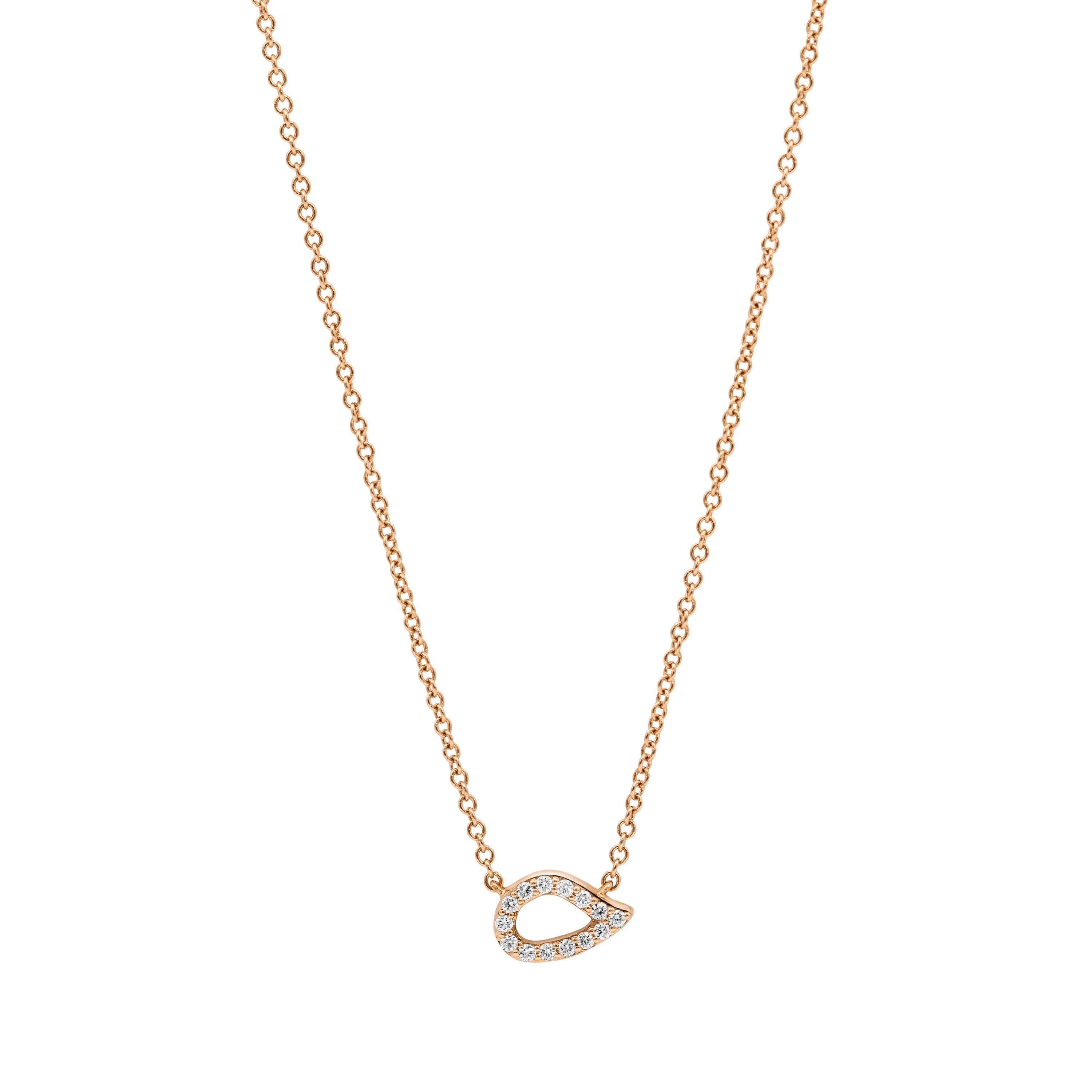 Bigli Necklace Buddies, white diamonds, 23H76RDIA