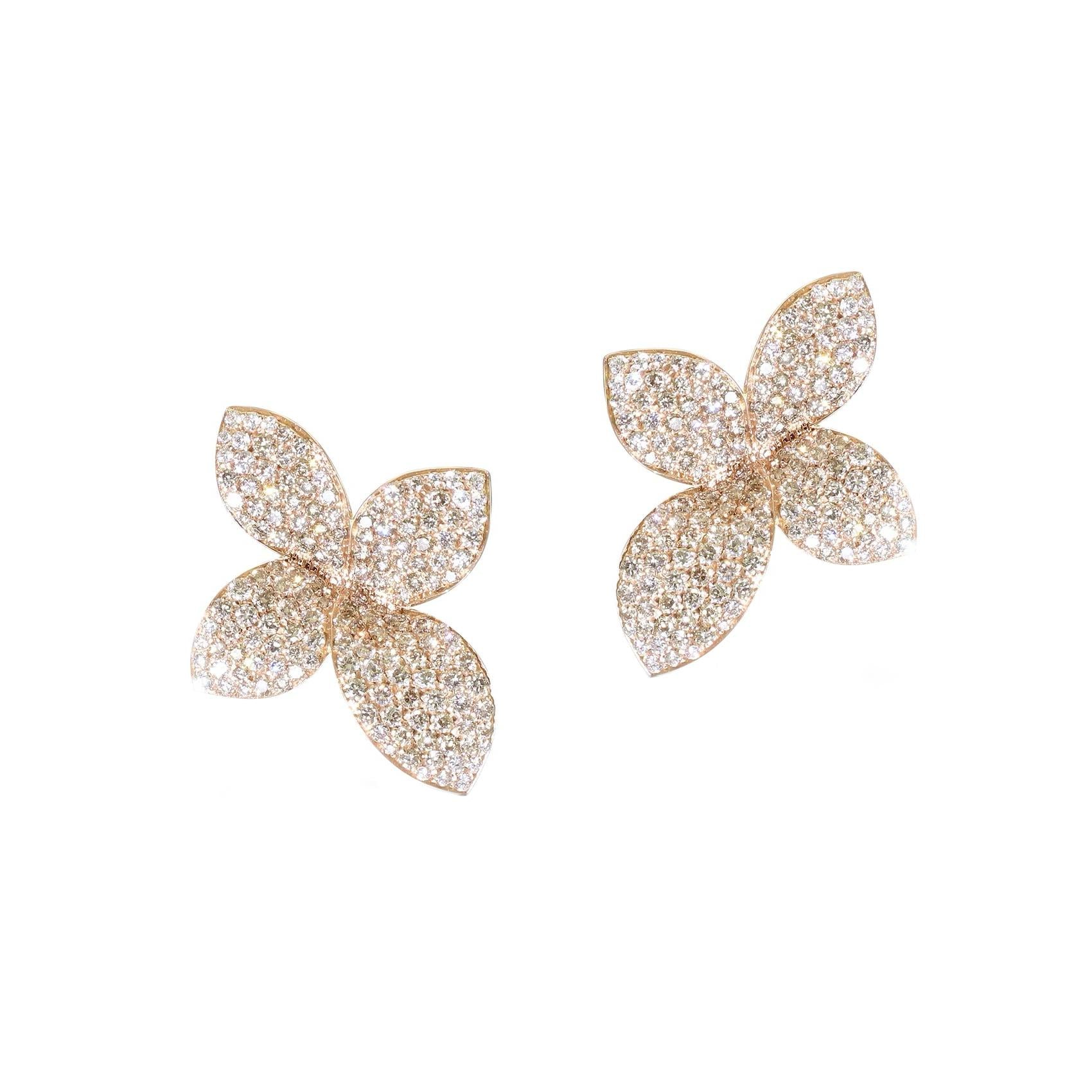 Pasquale Bruni stud earrings Giardini Segreti 16134R