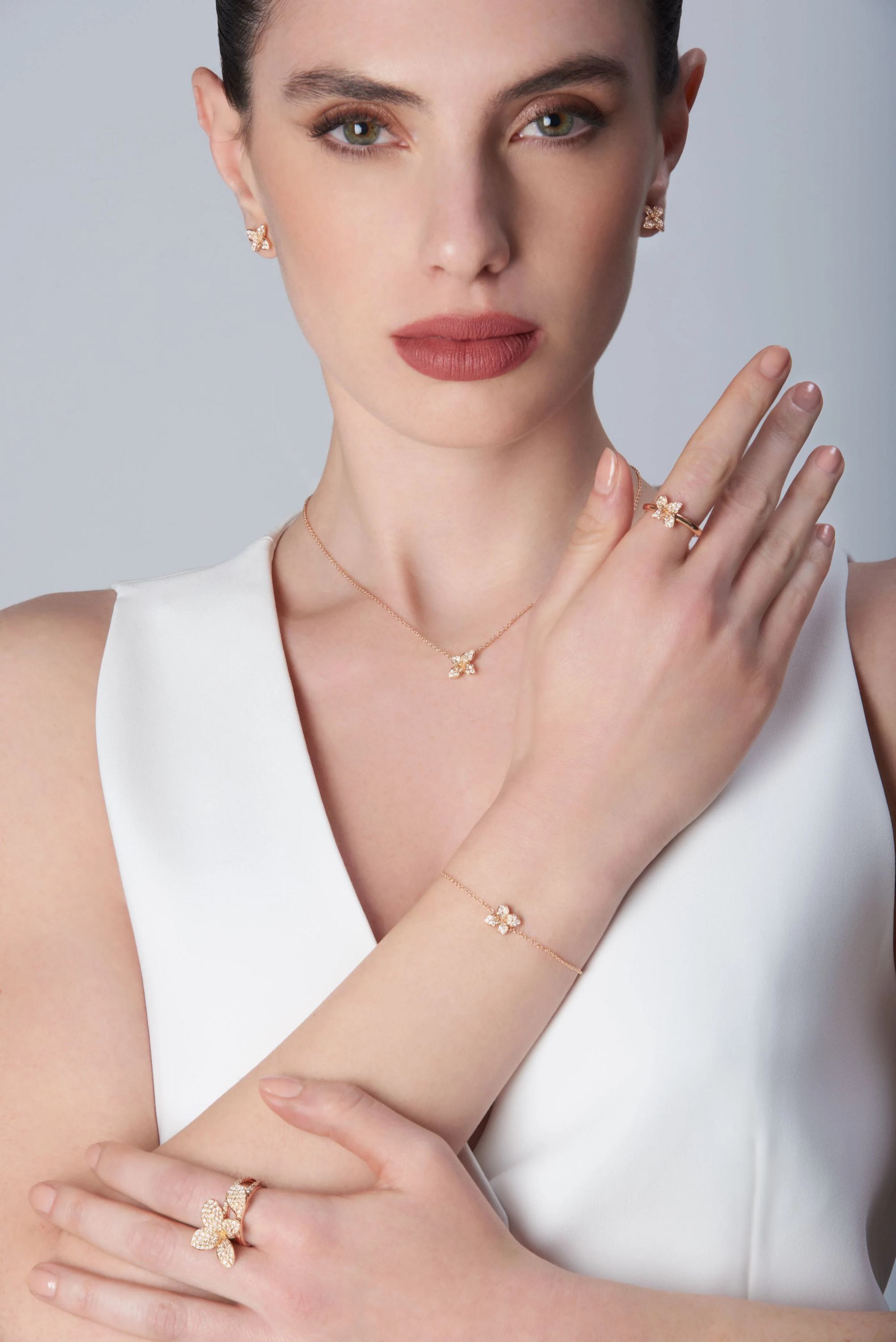 Pasquale Bruni Petit Garden Armband 16799R aus 750 Roségold mit Diamanten