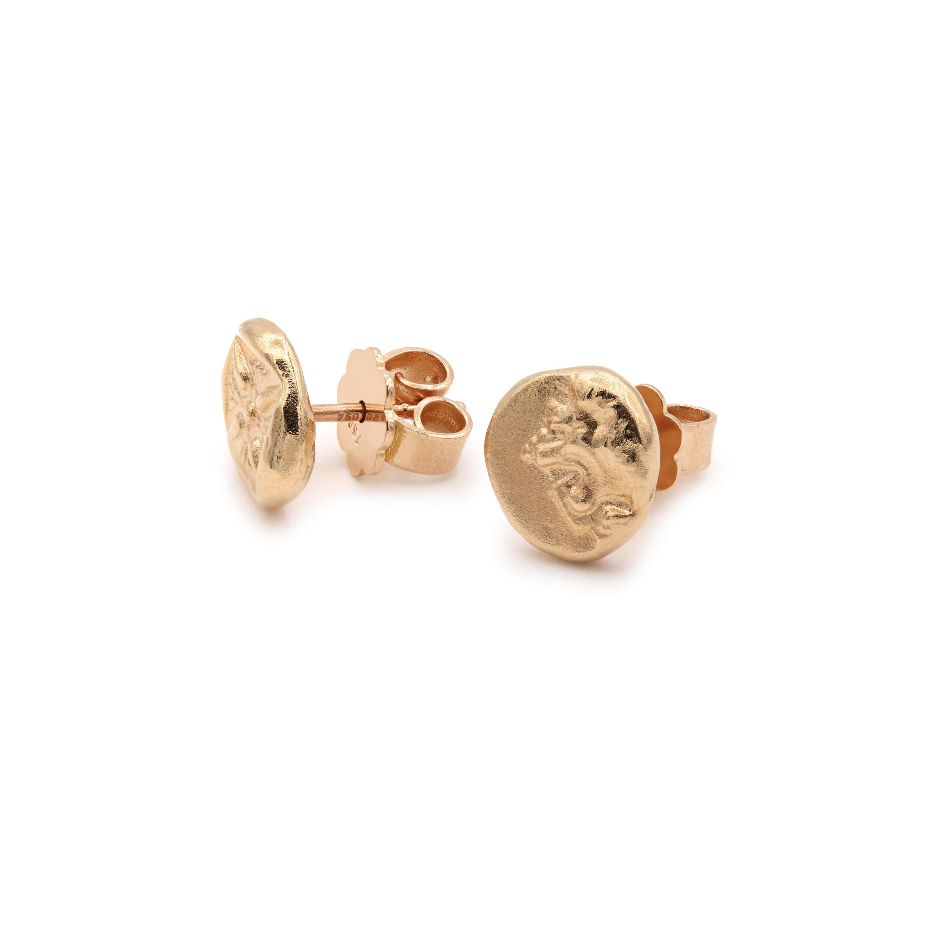 TWENTYTEN stud earrings TWENTYsome lion & star, 11296