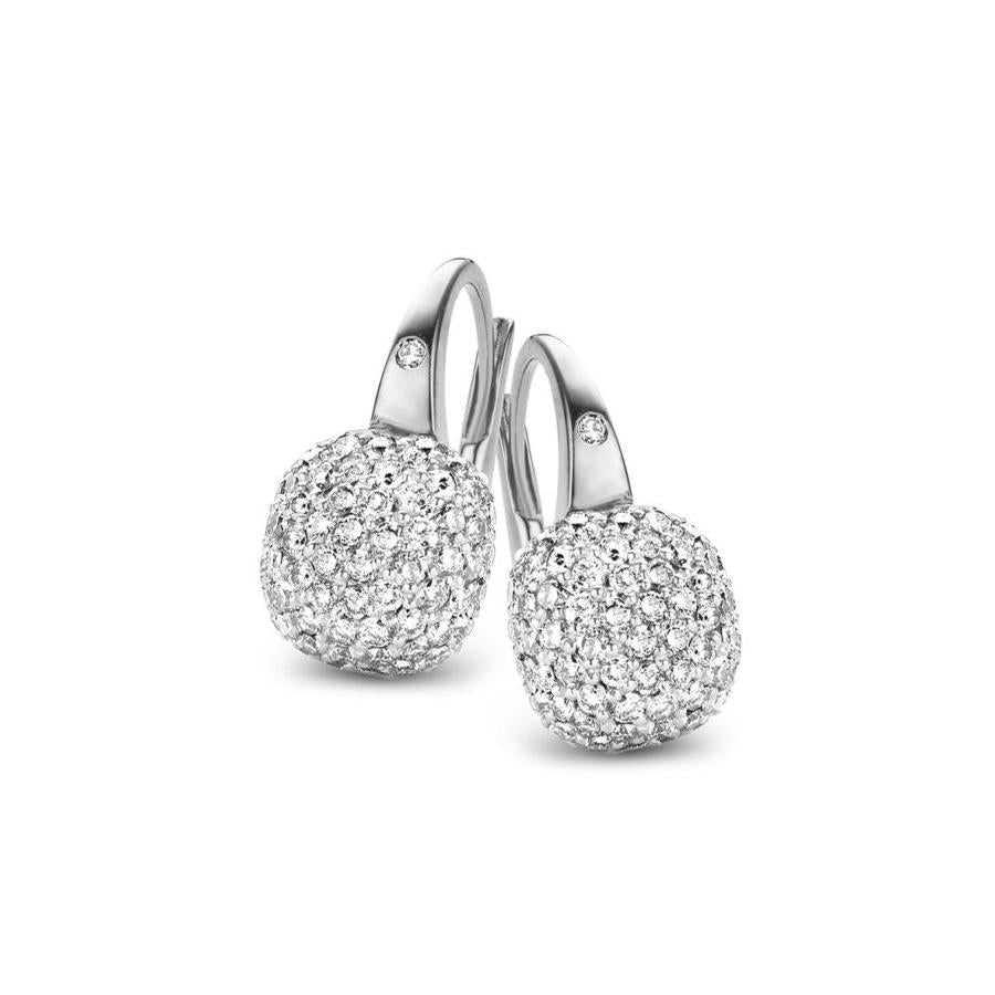 Bigli Earrings Mini Sweety, white diamonds, 23O54WDIA