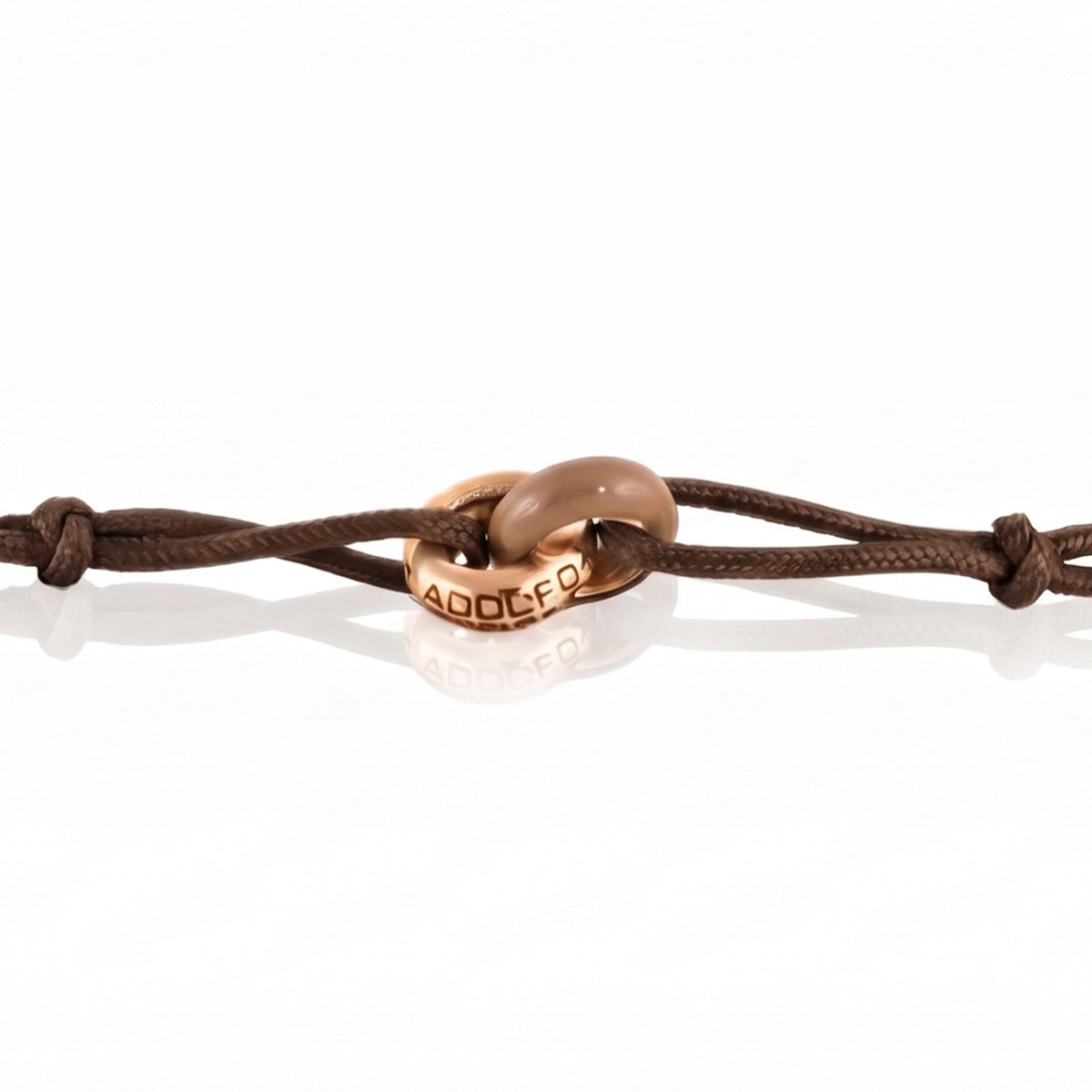 Adolfo Courrier POPULSE Cord Armband Cappuccino
