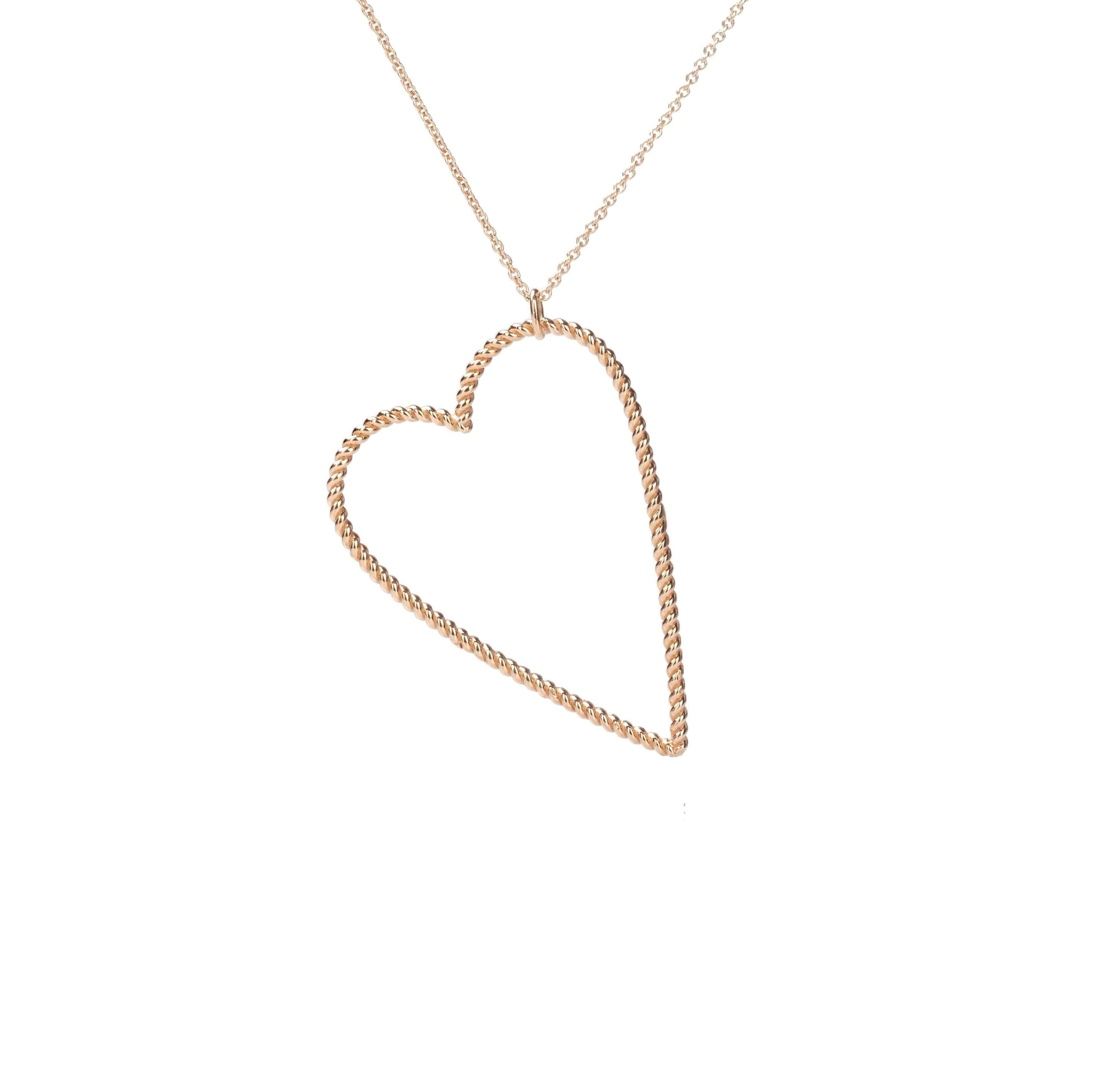 BE8 Jewels Kette Herz maxi aus der Kollektion Give Love
