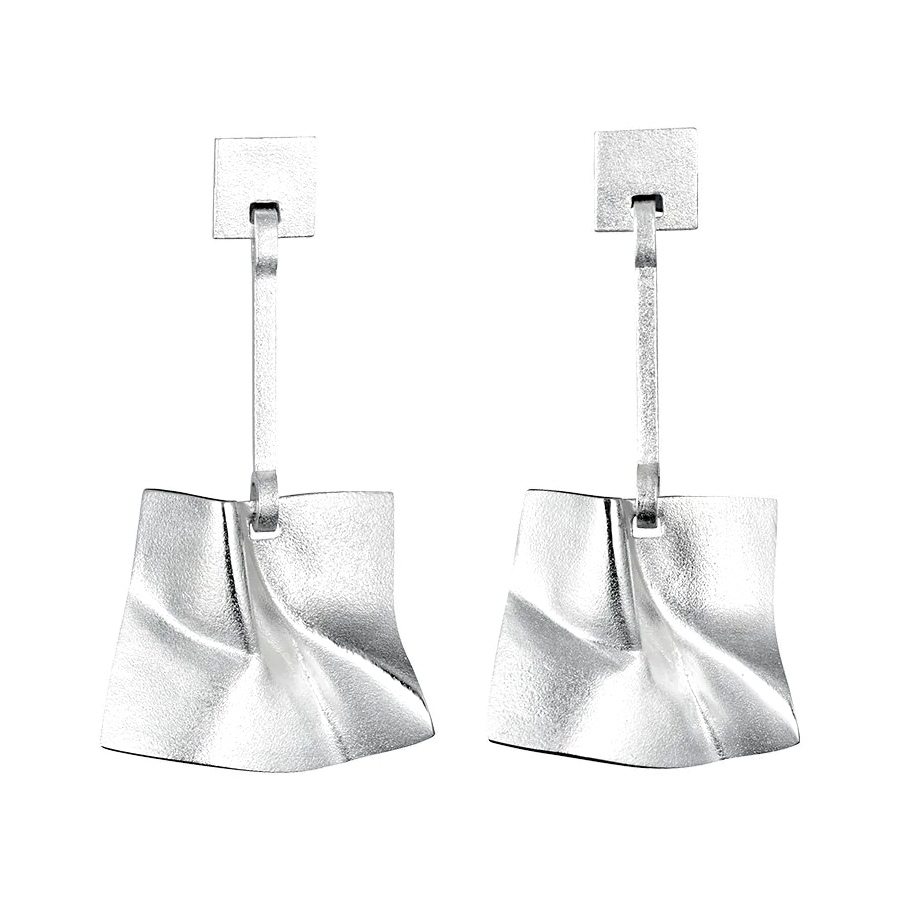 Lapponia earrings Galactic Wind, silver, 2651030T