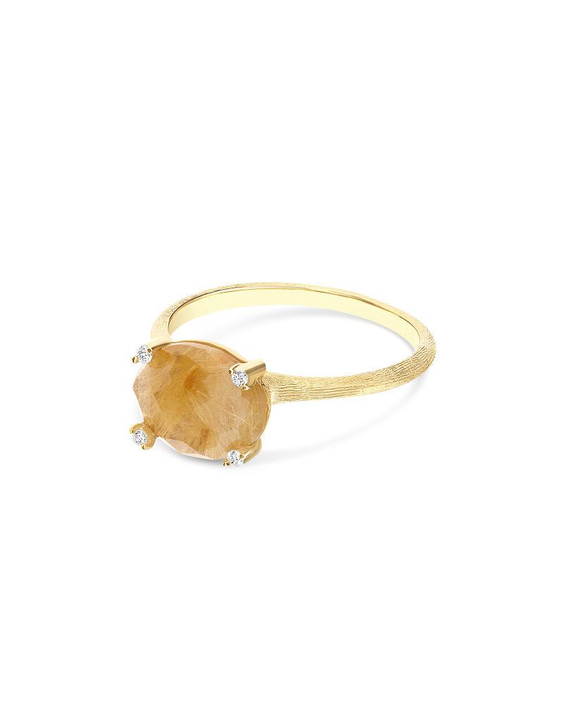 Nani's ring Ipanema, yellow gold, AS12-576