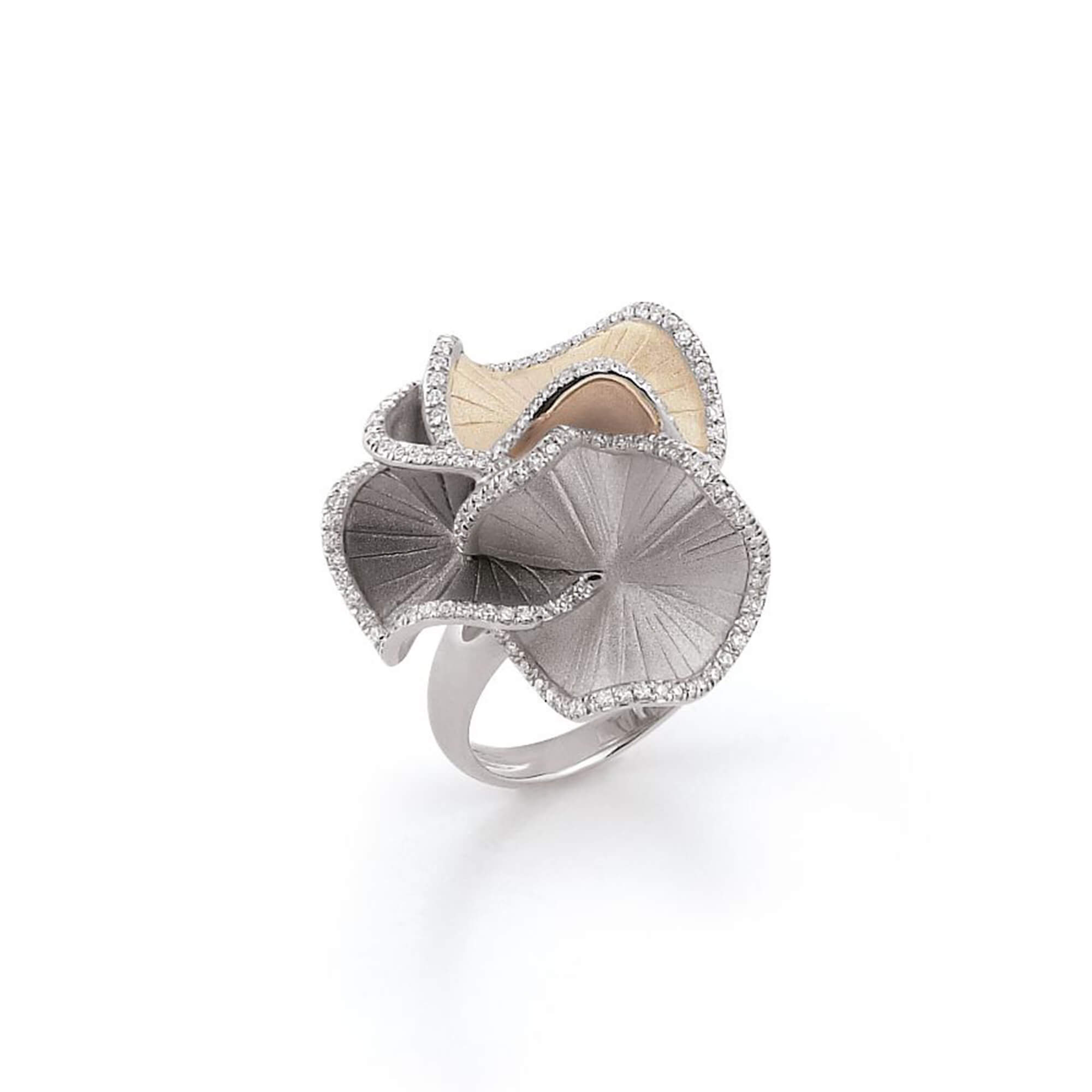 Cammilli Ring Sultana | Tricolor | GAN1814