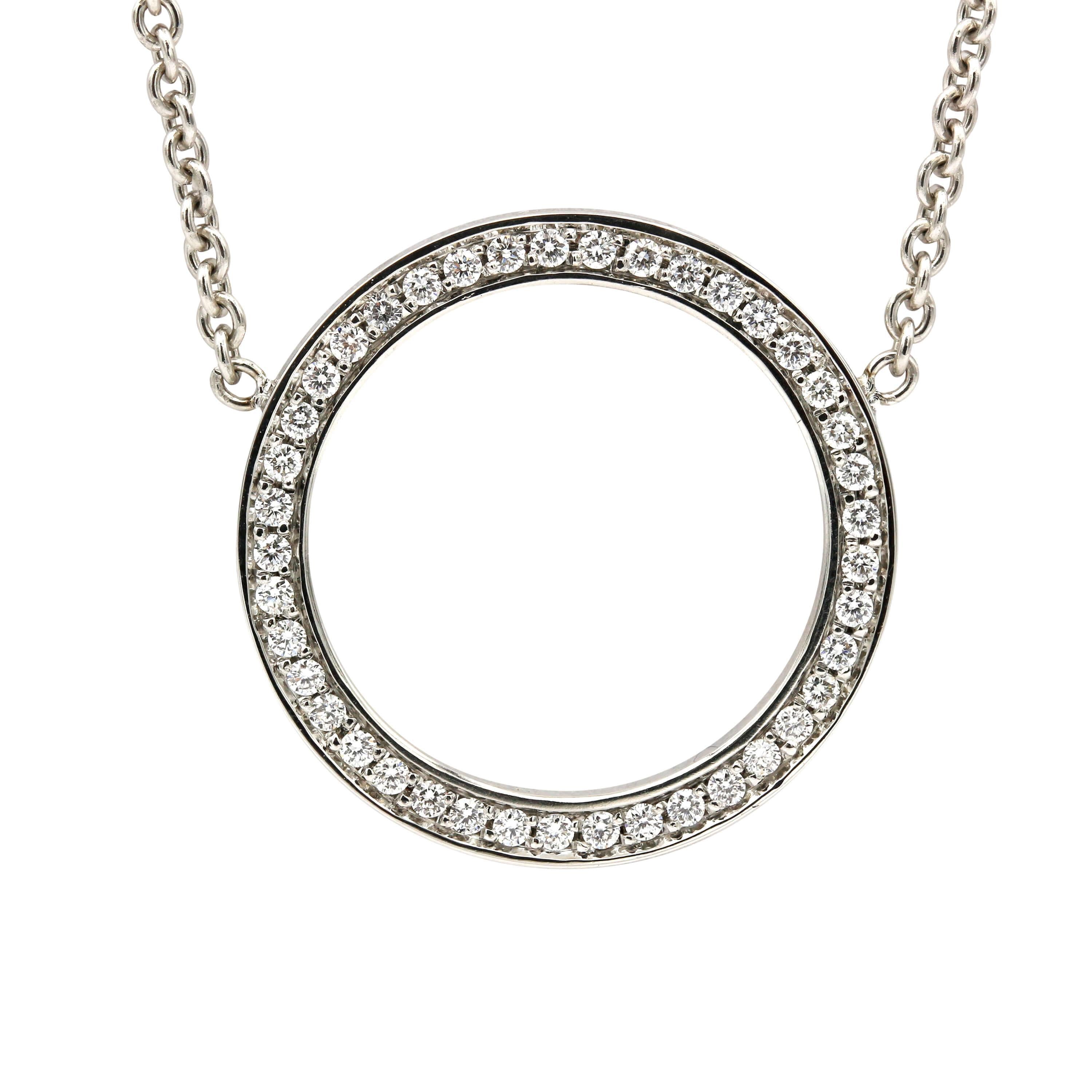 Jewelery necklace diamond fever, platinum, SH115-PT