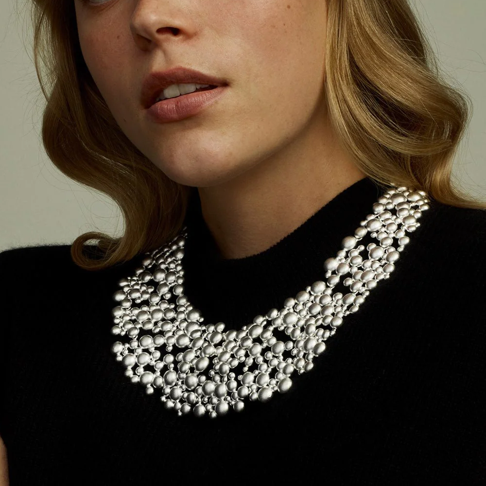 Lapponia necklace Winter Pearl, silver, 235131043