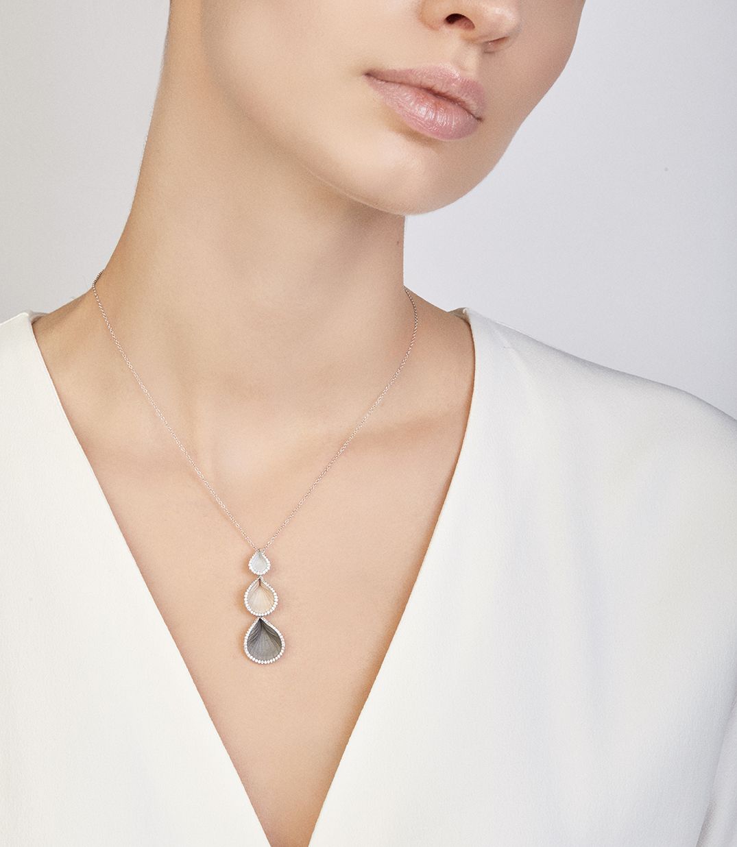 Cammilli Collier Goccia | Tricolor | GPE2113