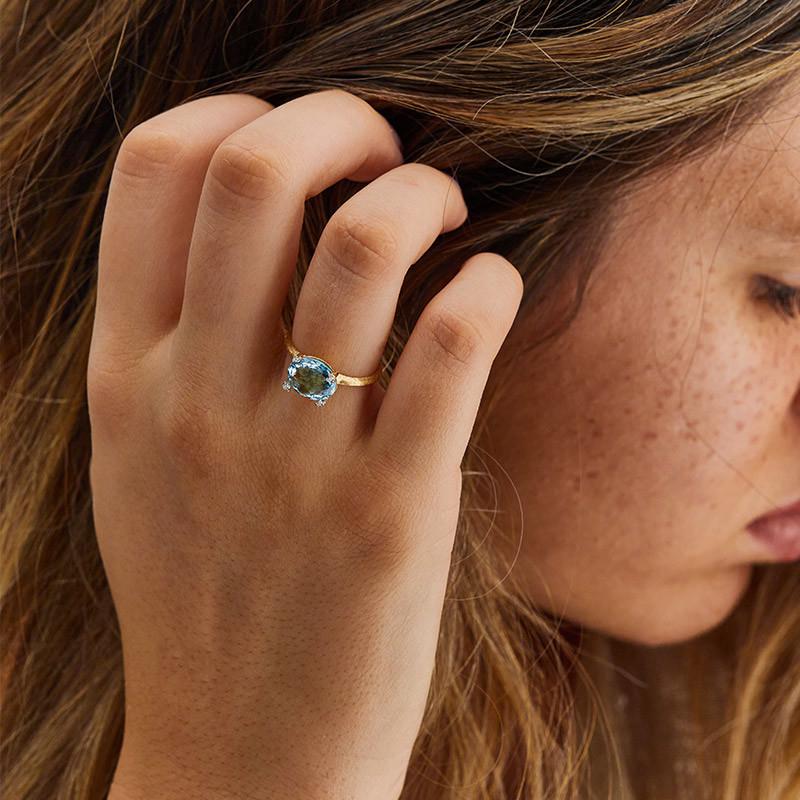 Nani's ring Ipanema, yellow gold, AS7-576