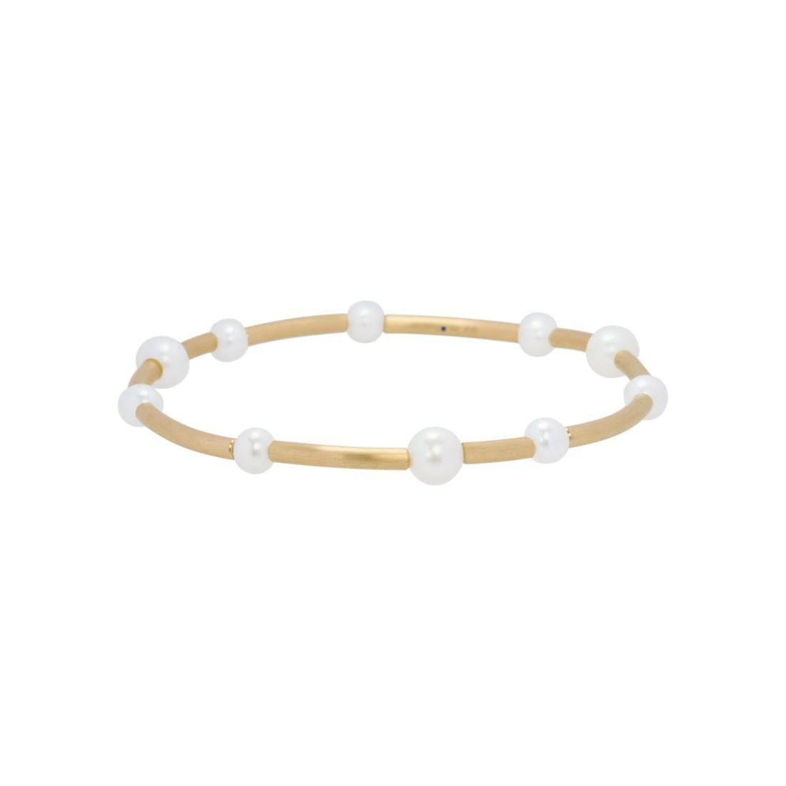 Schmuckwerk Pearl Rush bracelet, yellow gold, KA231-GG
