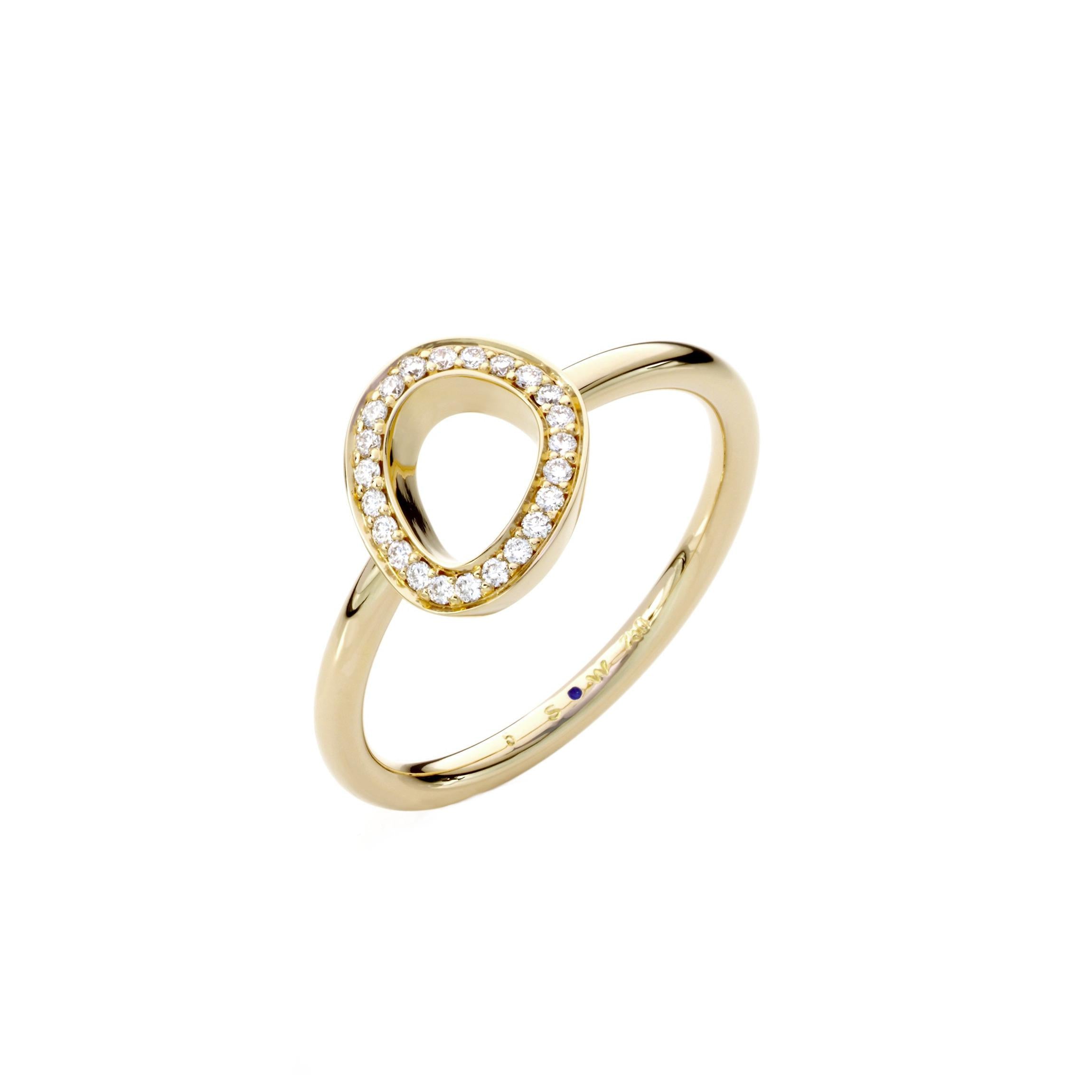 Schmuckwerk Ring Diamantenfieber | ER205-GG