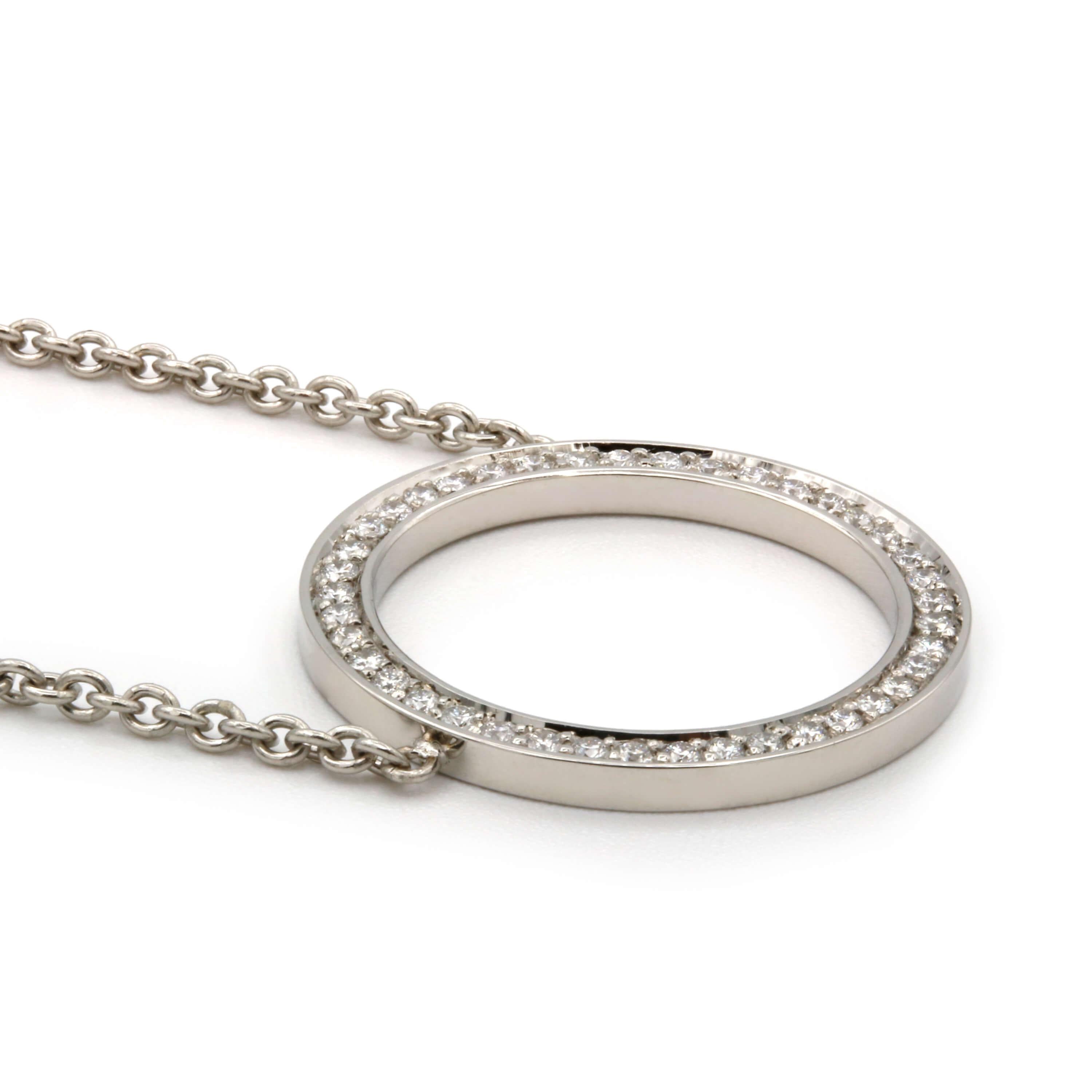 Jewelery necklace diamond fever, platinum, SH115-PT