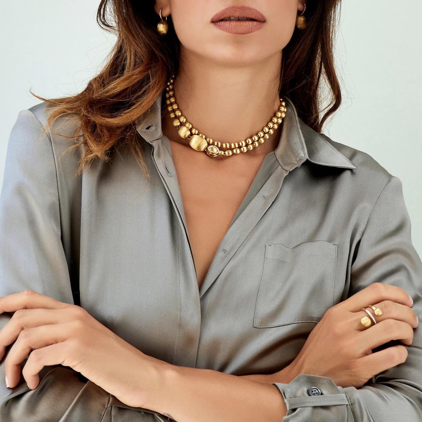 Nani's necklace Ivy, yellow gold, CS34-538