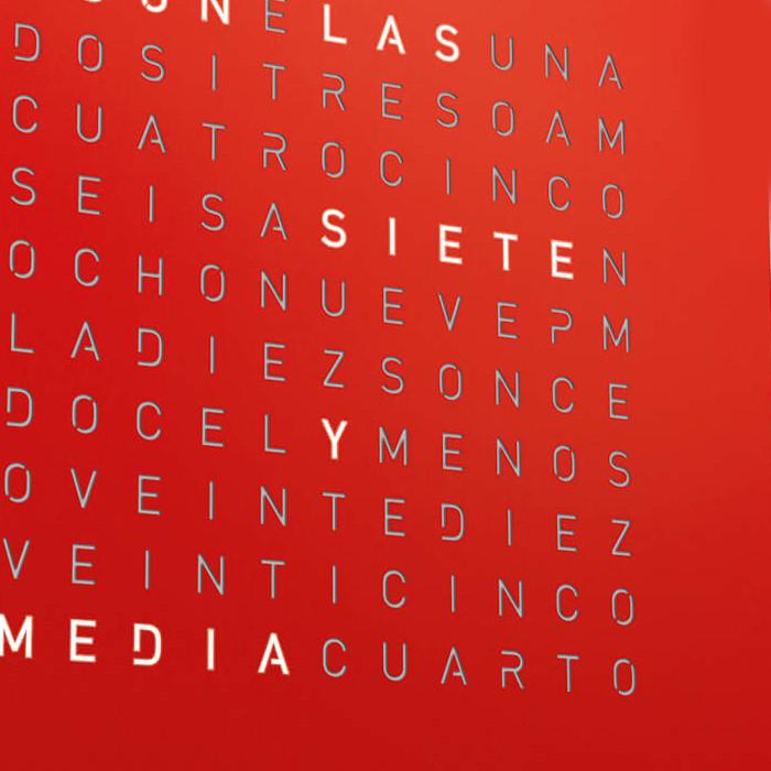 Qlocktwo front cover Classic Red Pepper FCRP