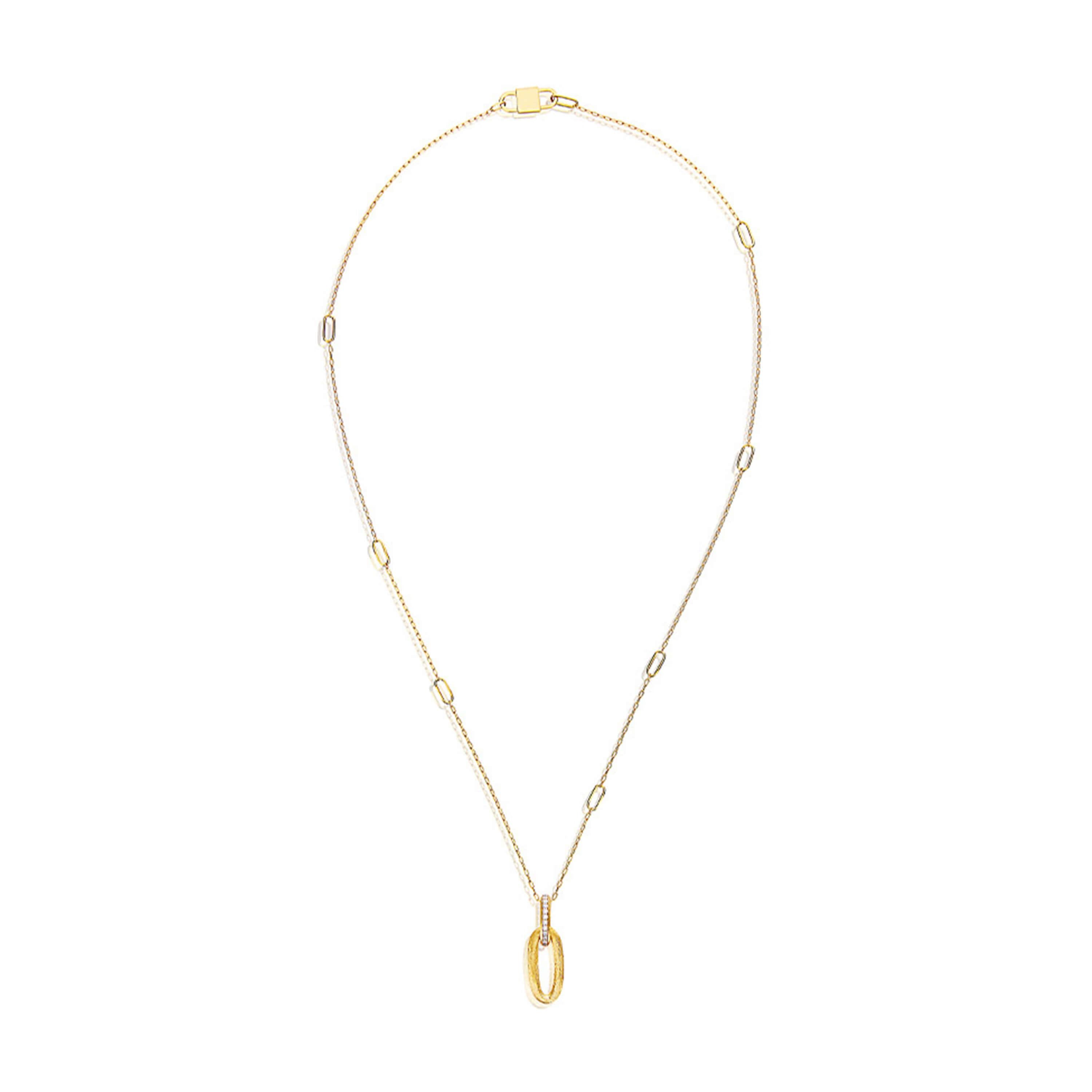 Nani's necklace Libera, yellow gold, CS3-602