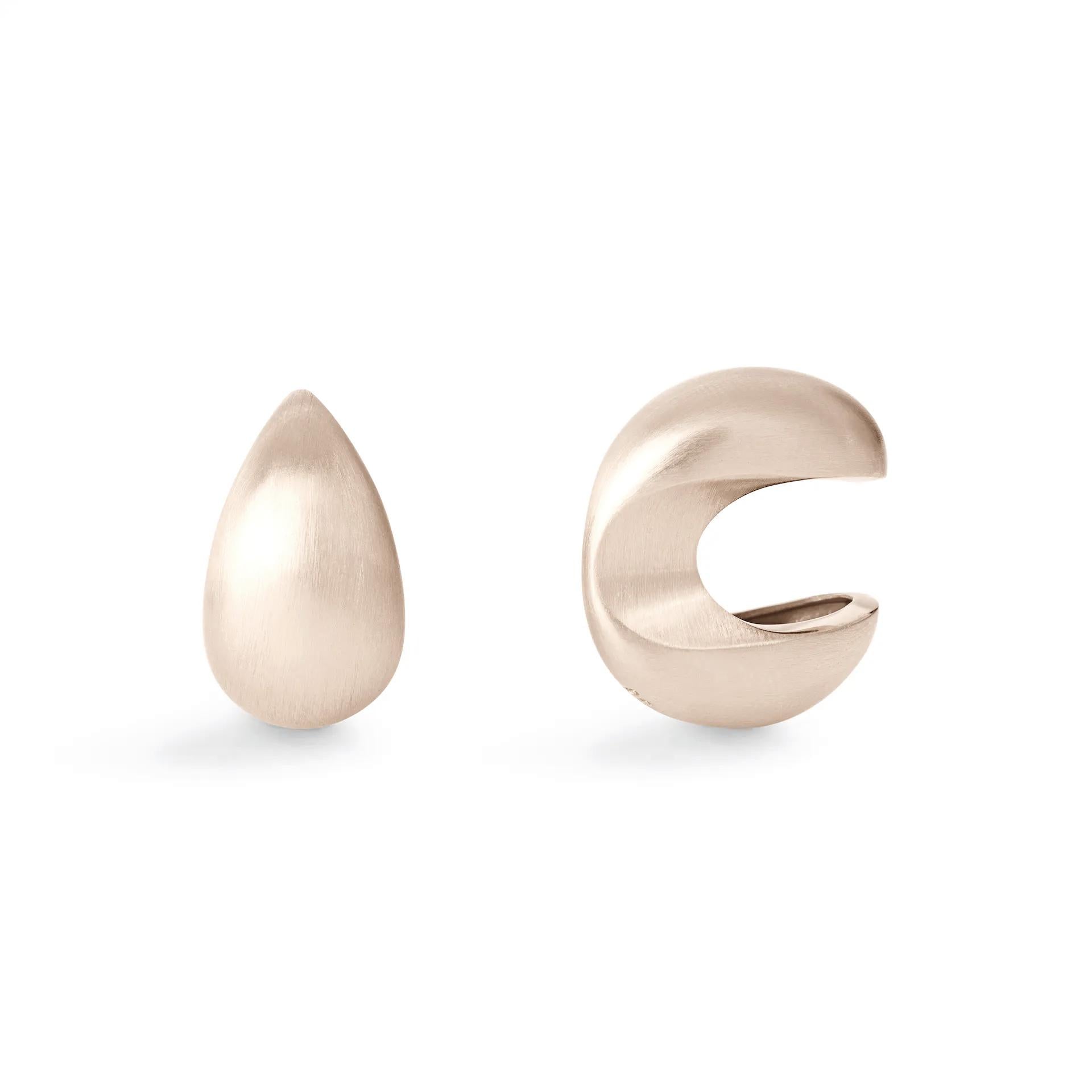 Ole Lynggaard cufflinks Drop white gold unrhodium plated, A1618-501