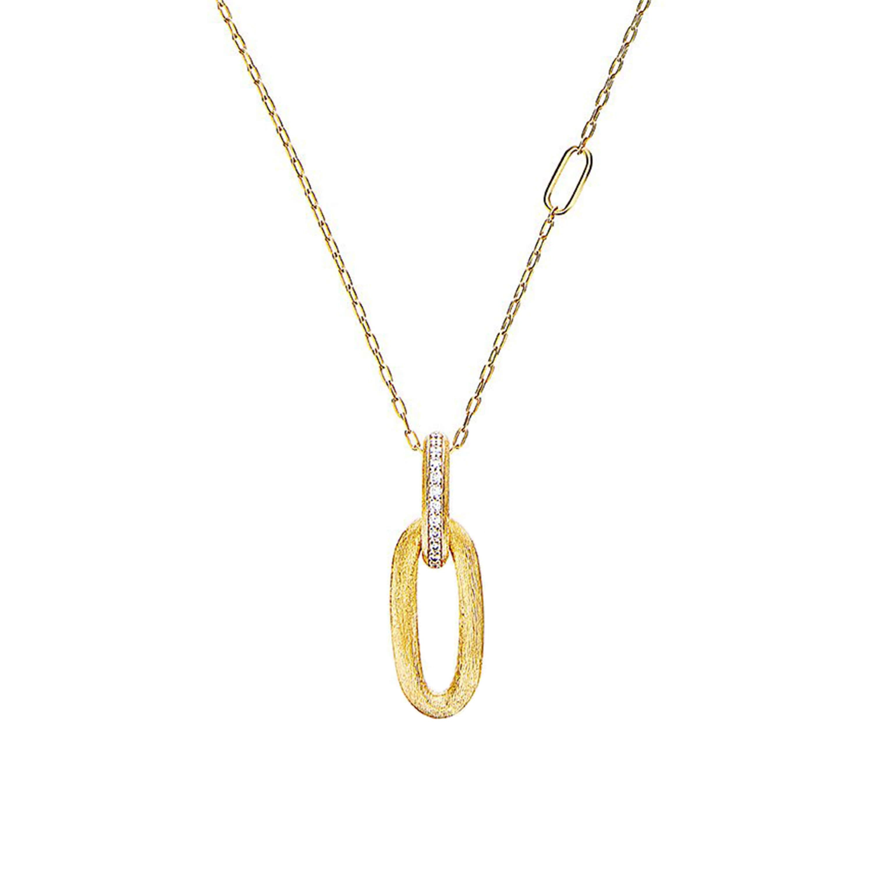 Nani's necklace Libera, yellow gold, CS3-602