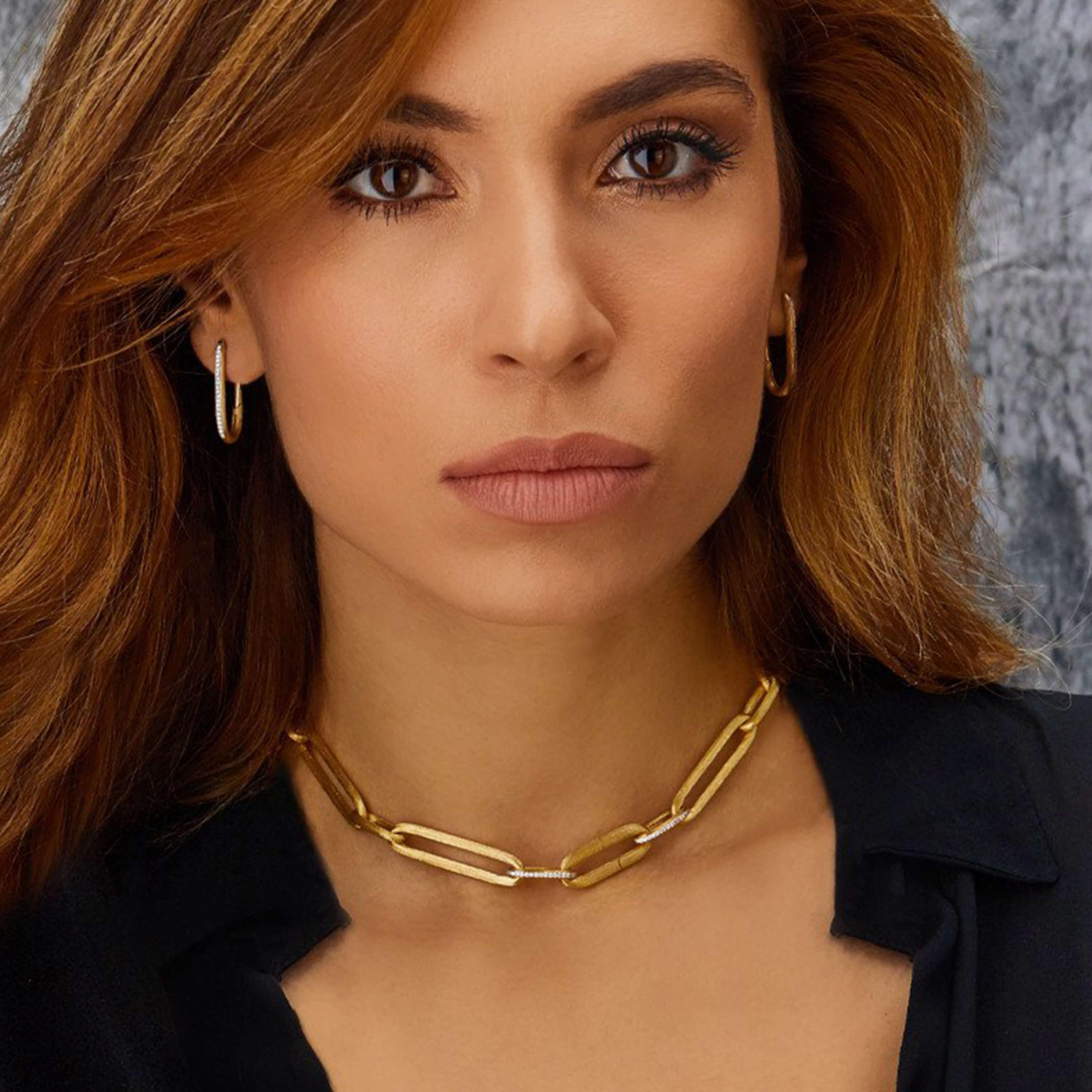 Nani's necklace Libera, yellow gold, CS1-602