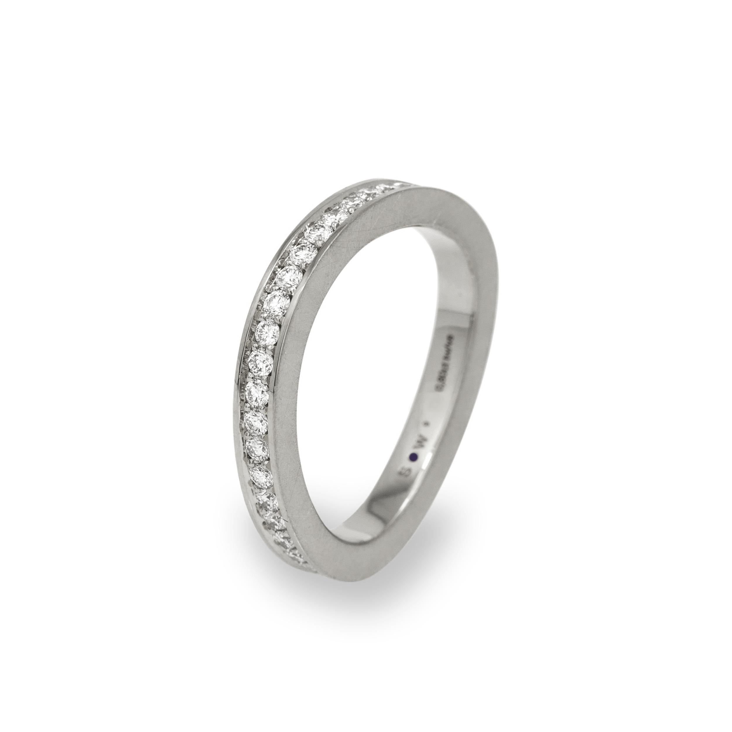 Schmuckwerk Memoire Ring Diamond Fever, platinum, ER305-PT
