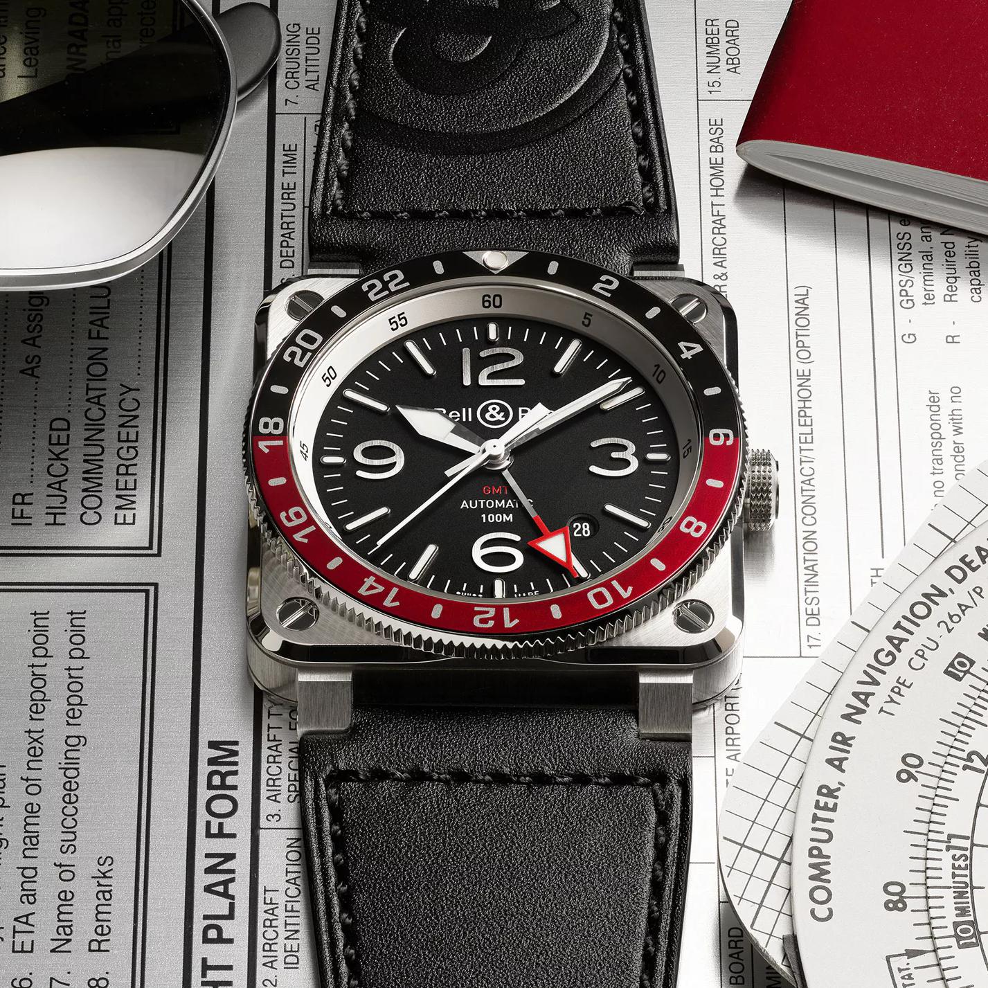 Bell & Ross Instruments BR 03 BR0393-BL-ST/SCA wristwatch
