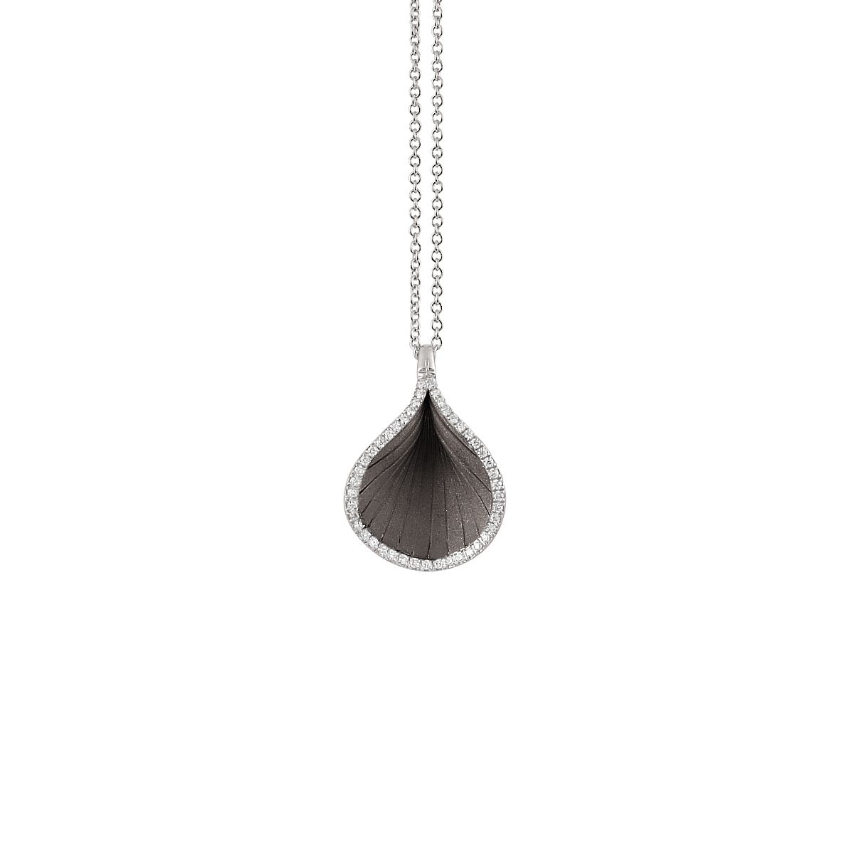Cammilli Collier Goccia | Black Lava | GPE2002E