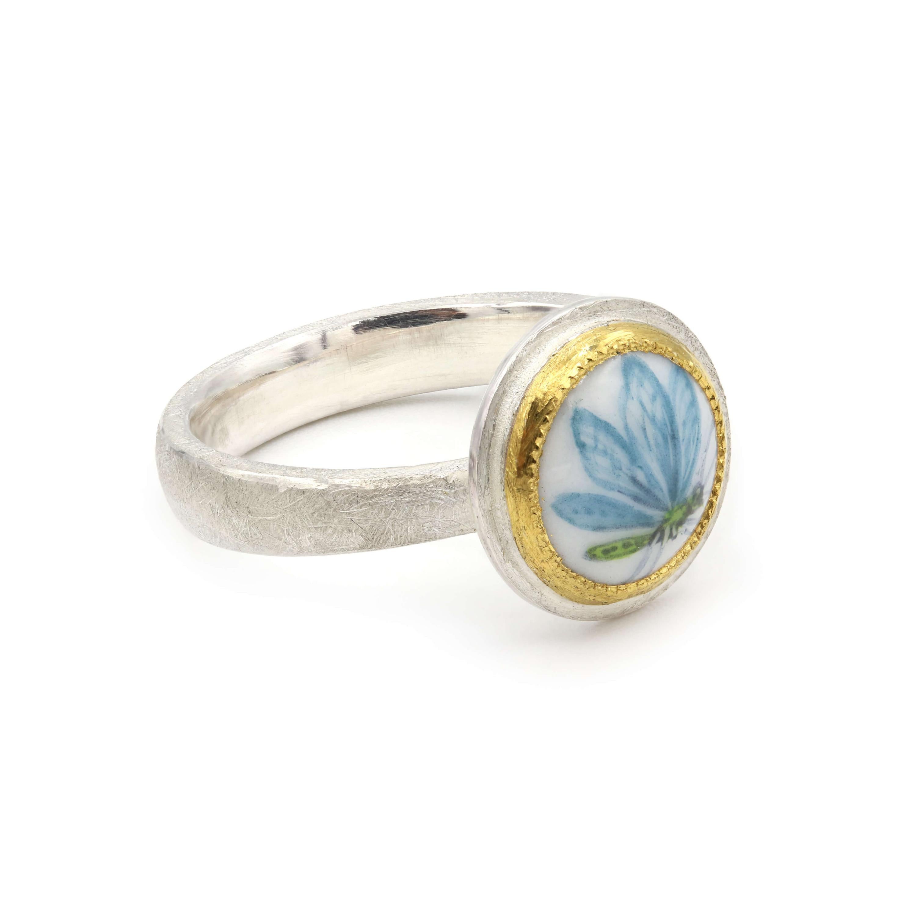 Materia Prima Ring, lacewing, MP R057/10