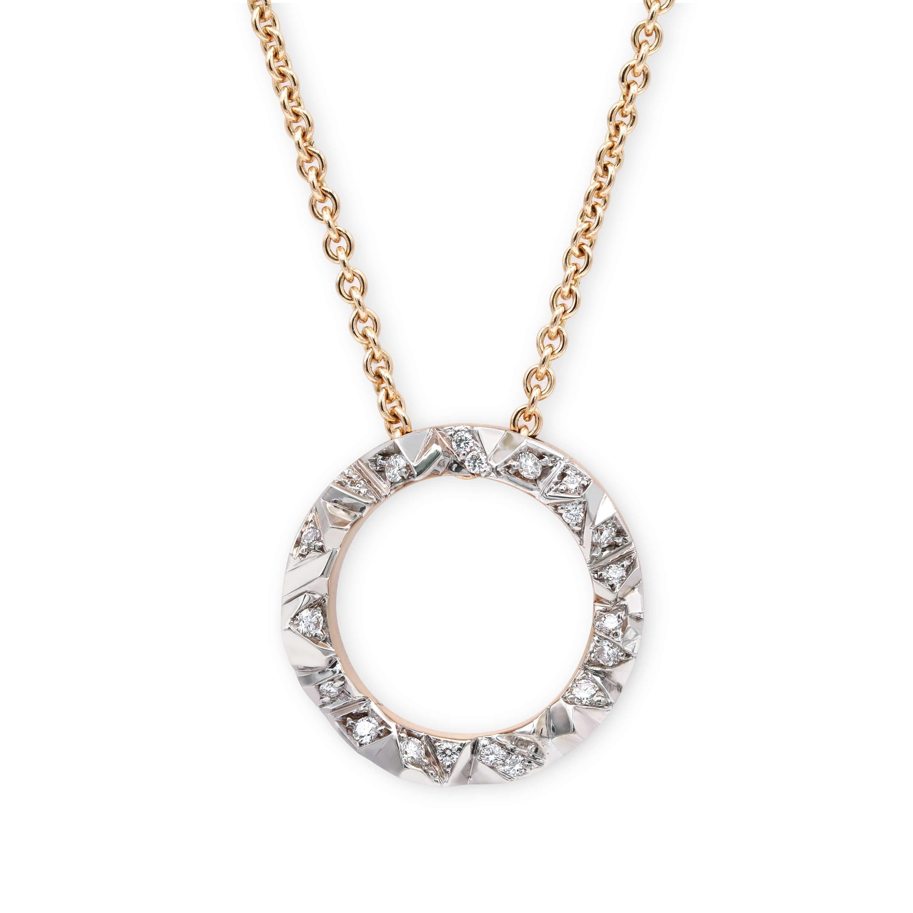 Jewelery necklace Alps, red gold, GH115-RG