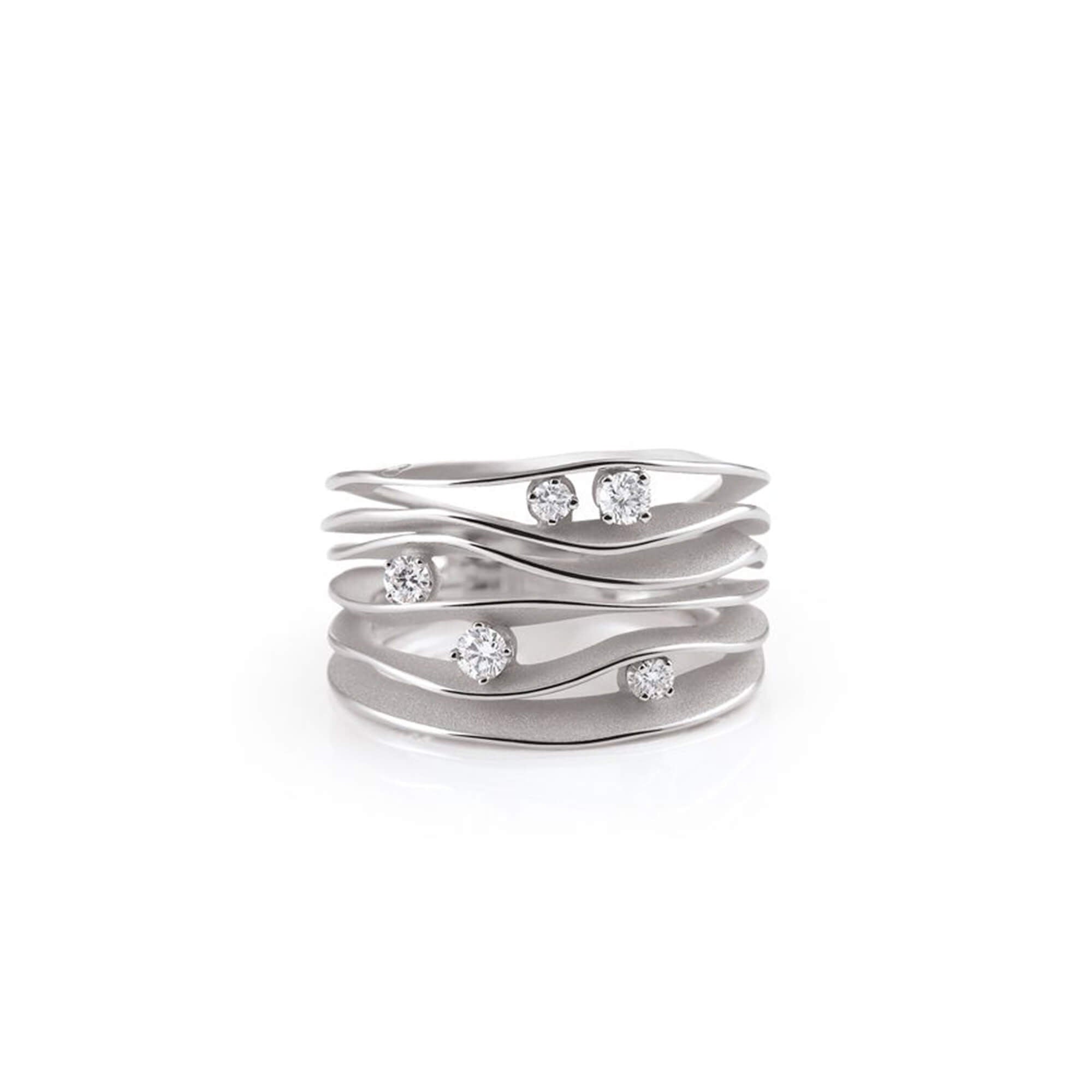 Cammilli Ring Dune | White Ice | GAN0914W