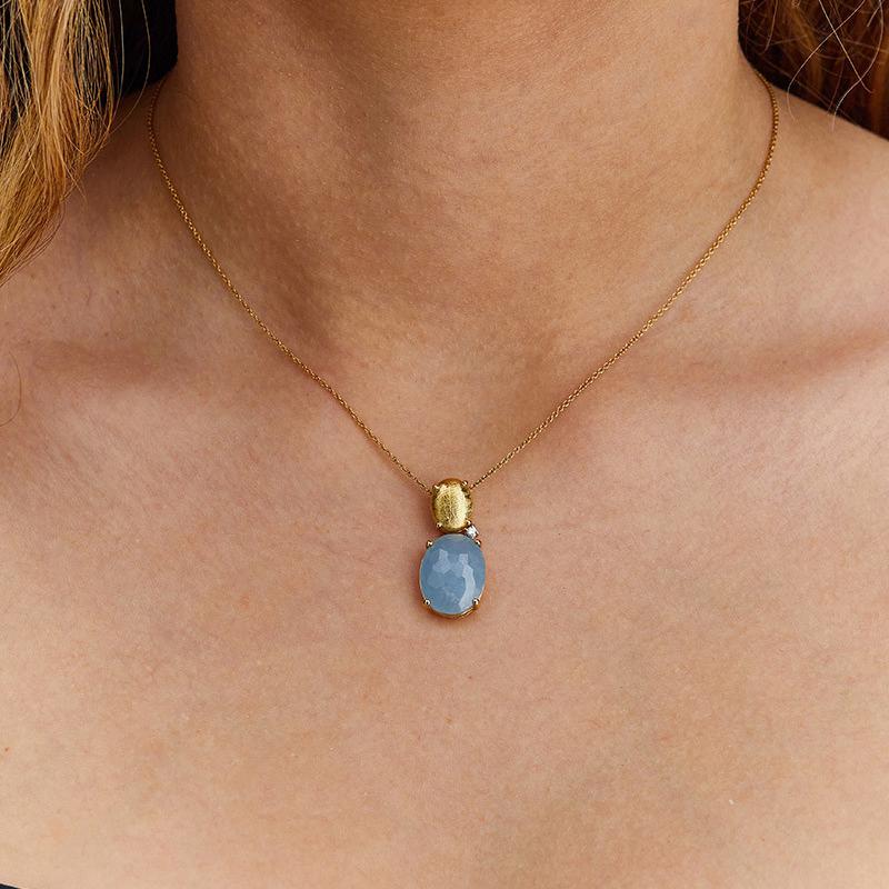 Nani's necklace Ipanema, yellow gold, CS2-577