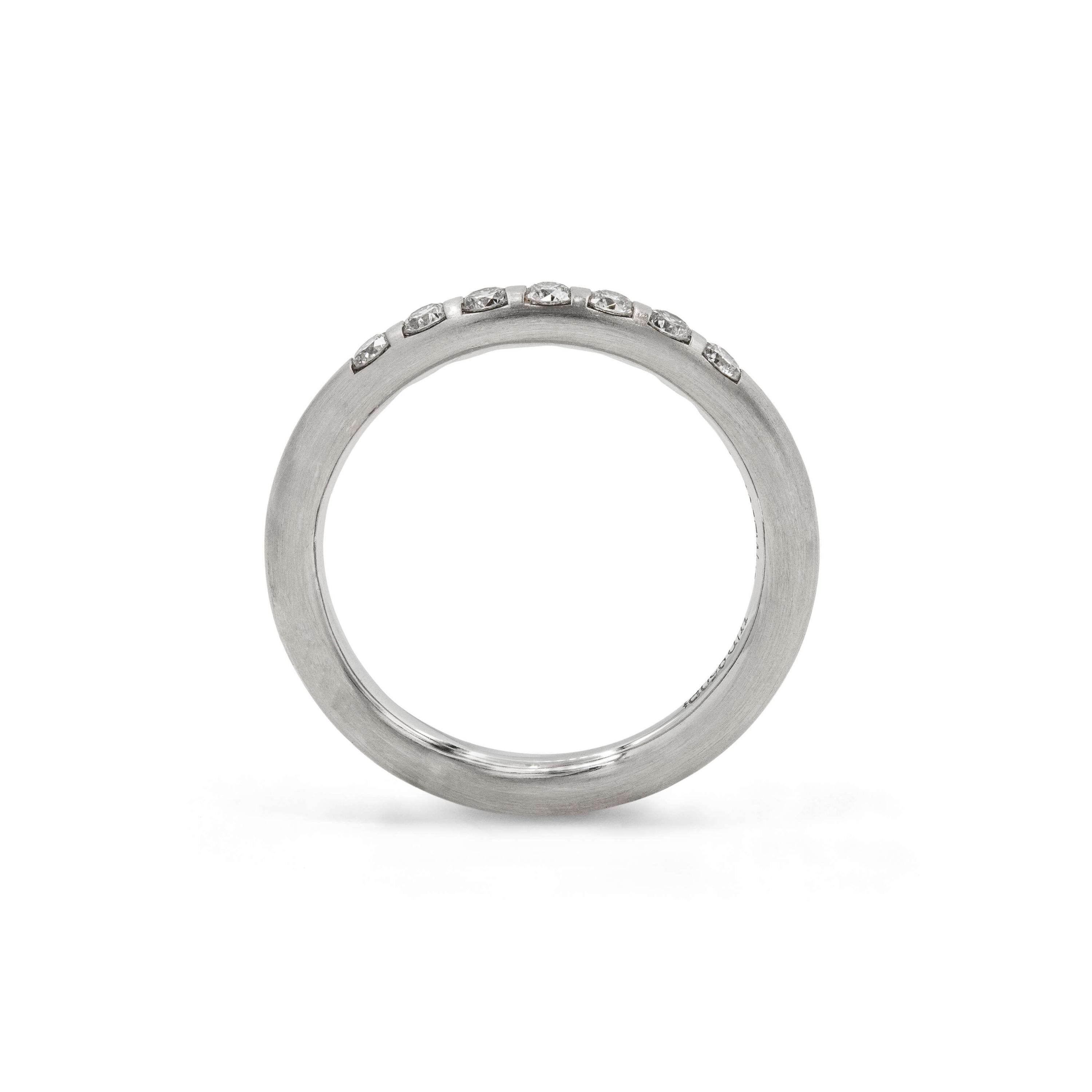 Henrich & Denzel eternity ring, platinum, P1265.07050