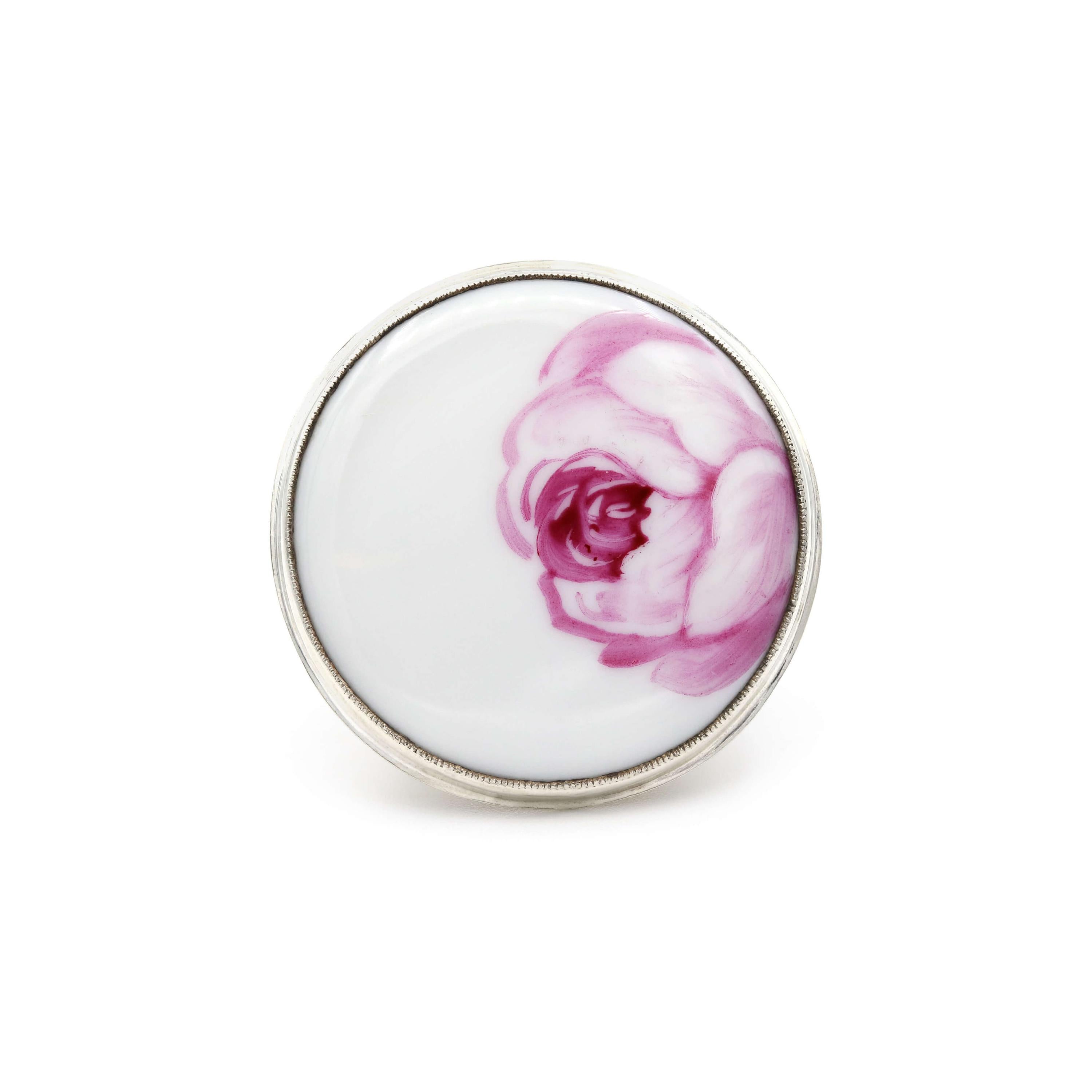 Materia Prima ring, purple rose, MP R033/30