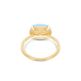 Nanis Ring Dancing Azure, Gelbgold, AS9-597