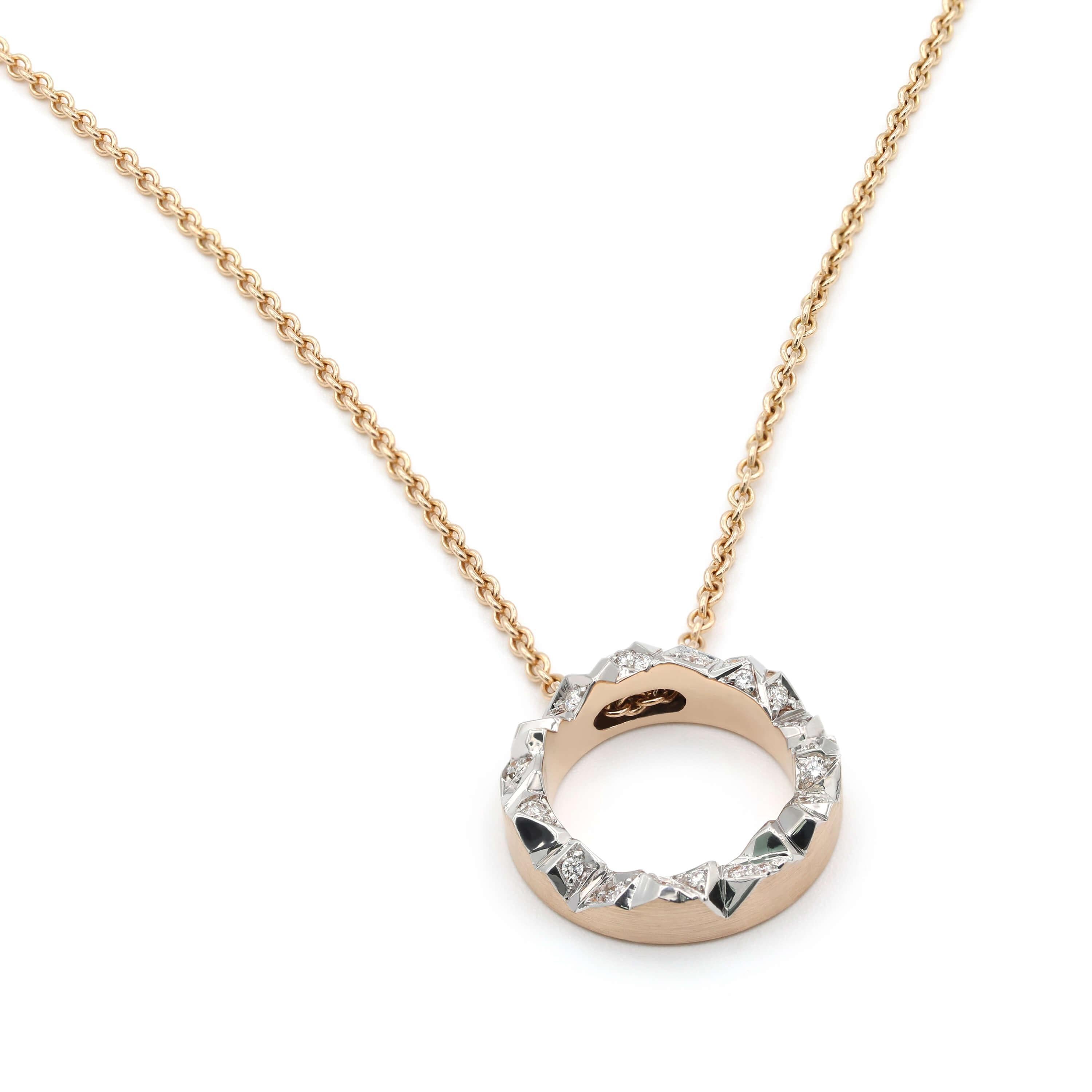 Jewelery necklace Alps, red gold, GH115-RG