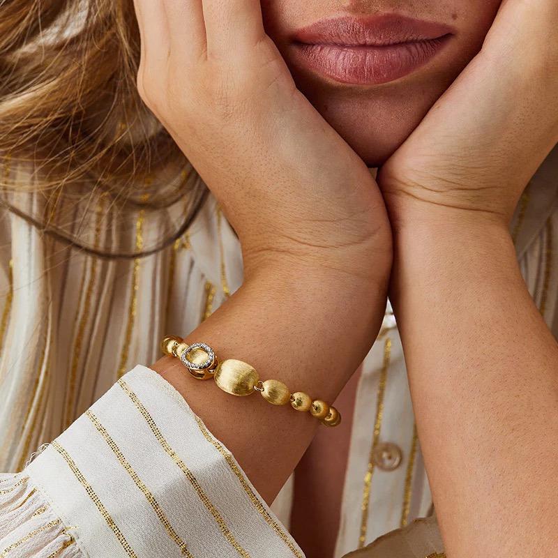 Nani's bracelet Ivy, yellow gold, BS12-538