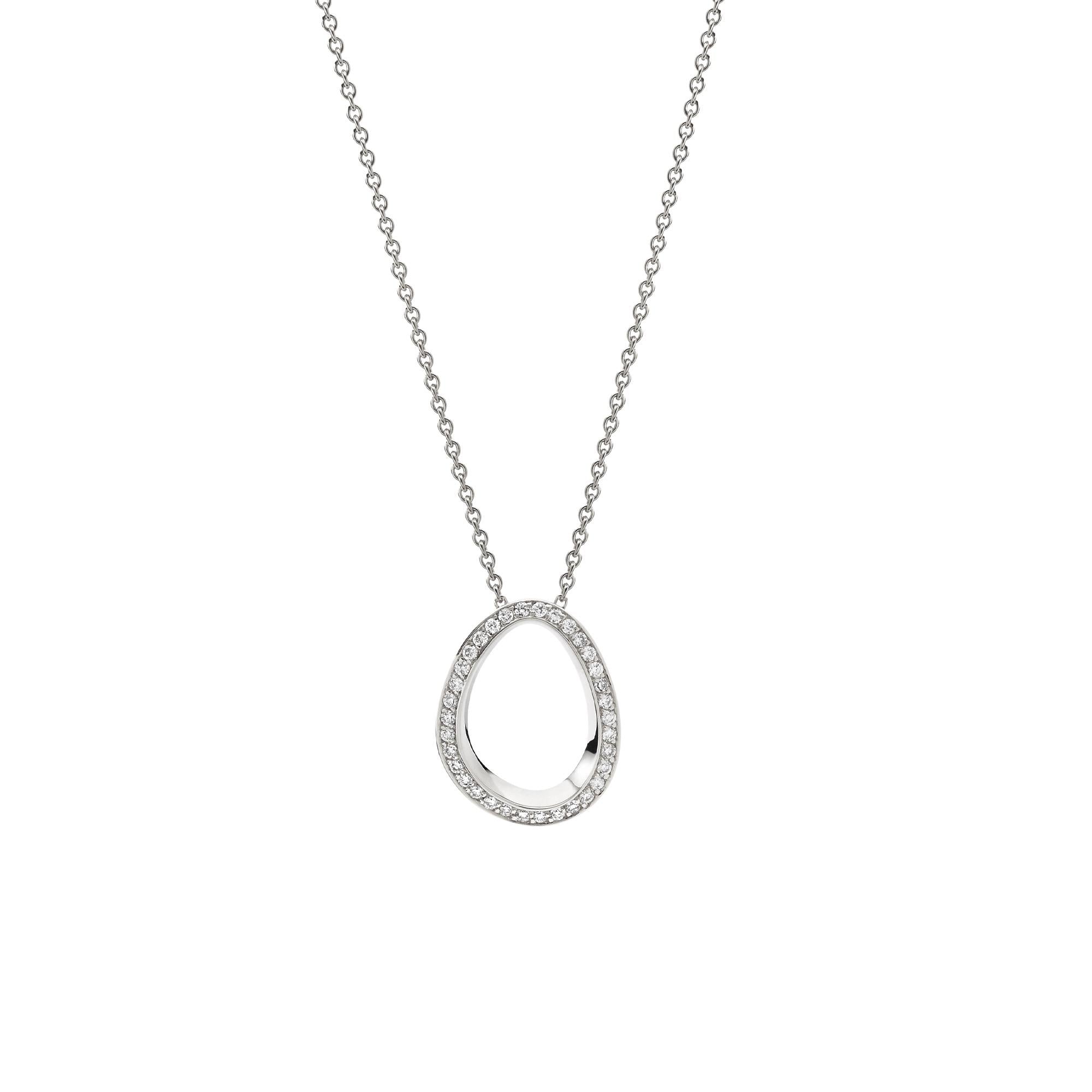 Jewelery necklace diamond fever, platinum, EH115-PT