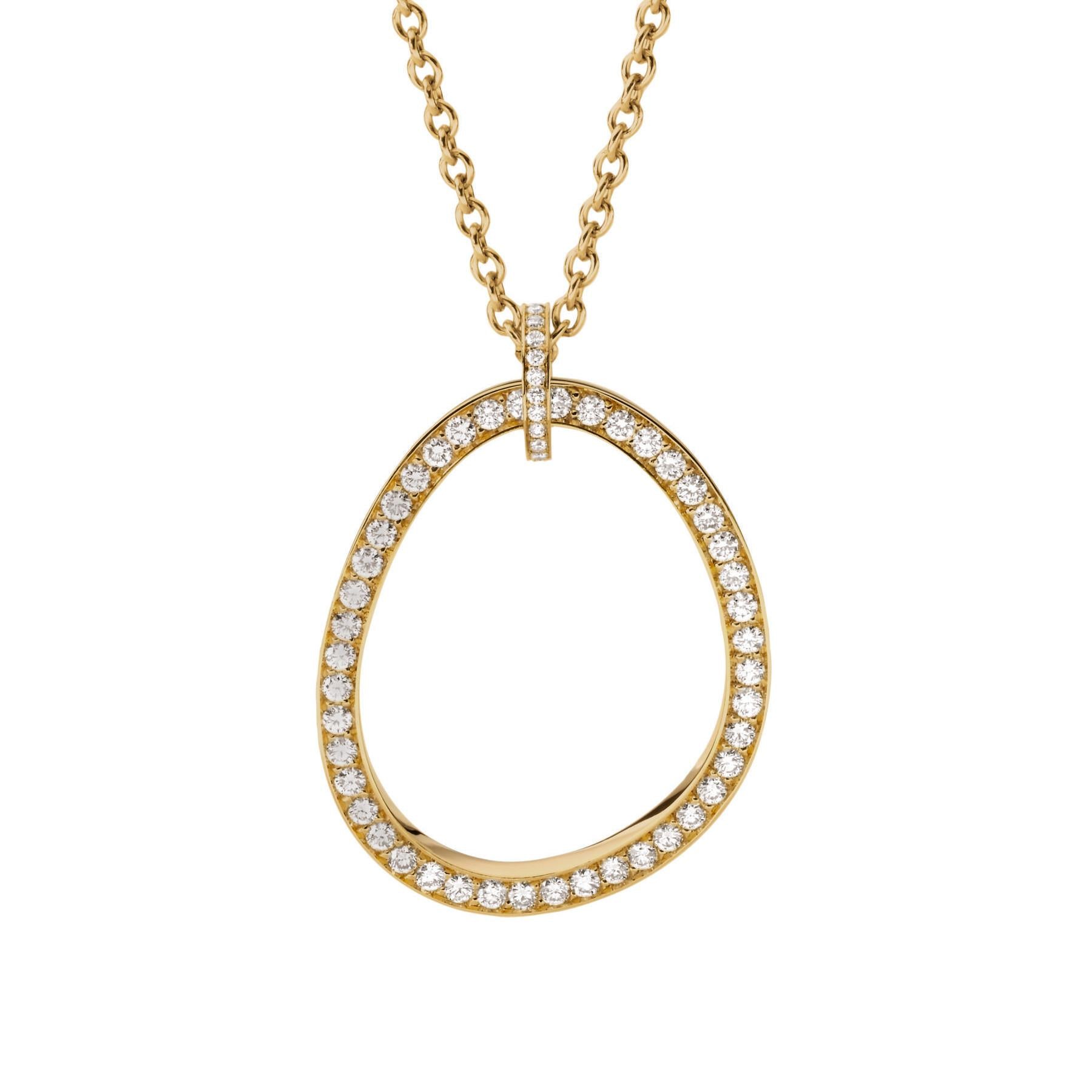 Schmuckwerk Necklace Diamond Fever, yellow gold, EH505-GG