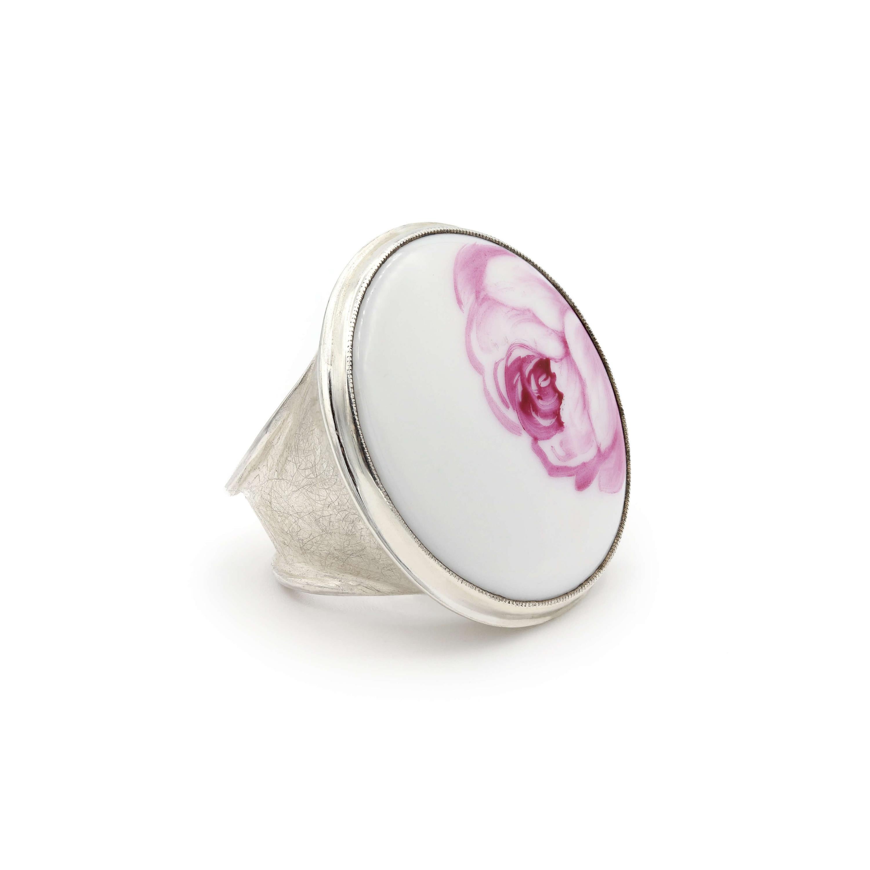 Materia Prima ring, purple rose, MP R033/30