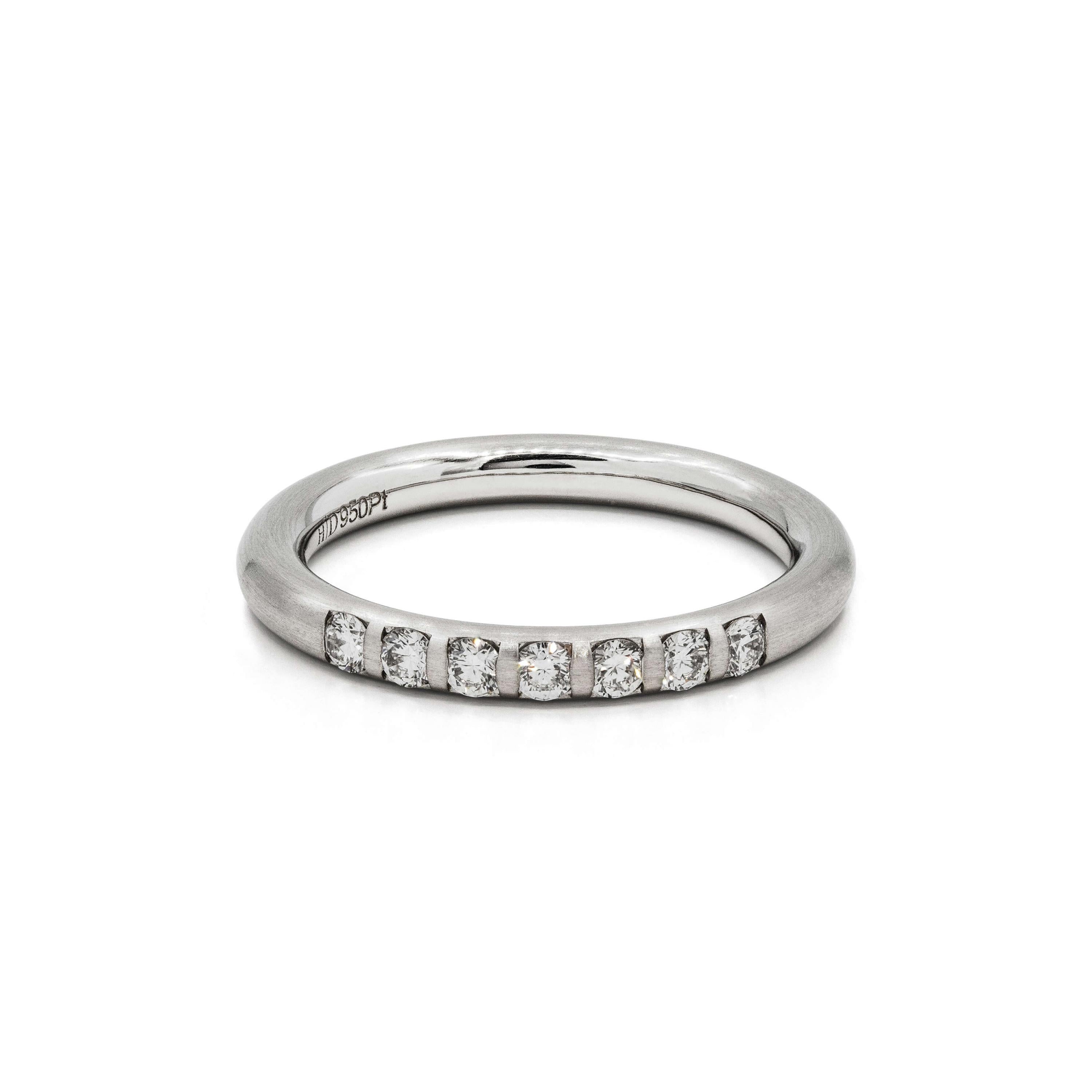Henrich & Denzel eternity ring, platinum, P1265.07050