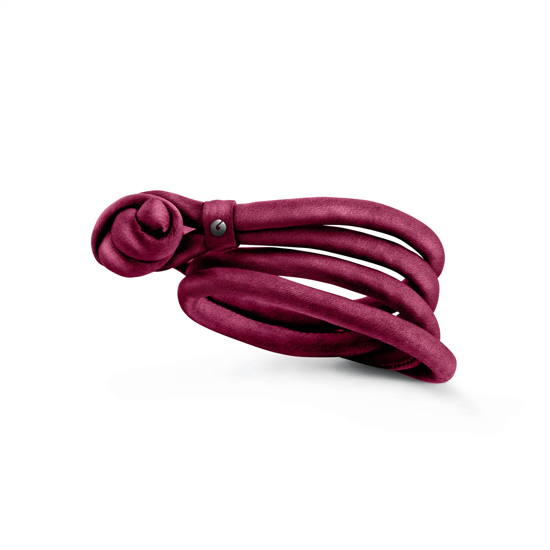 Ole Lynggaard silk bracelet bordeaux, A2544-010